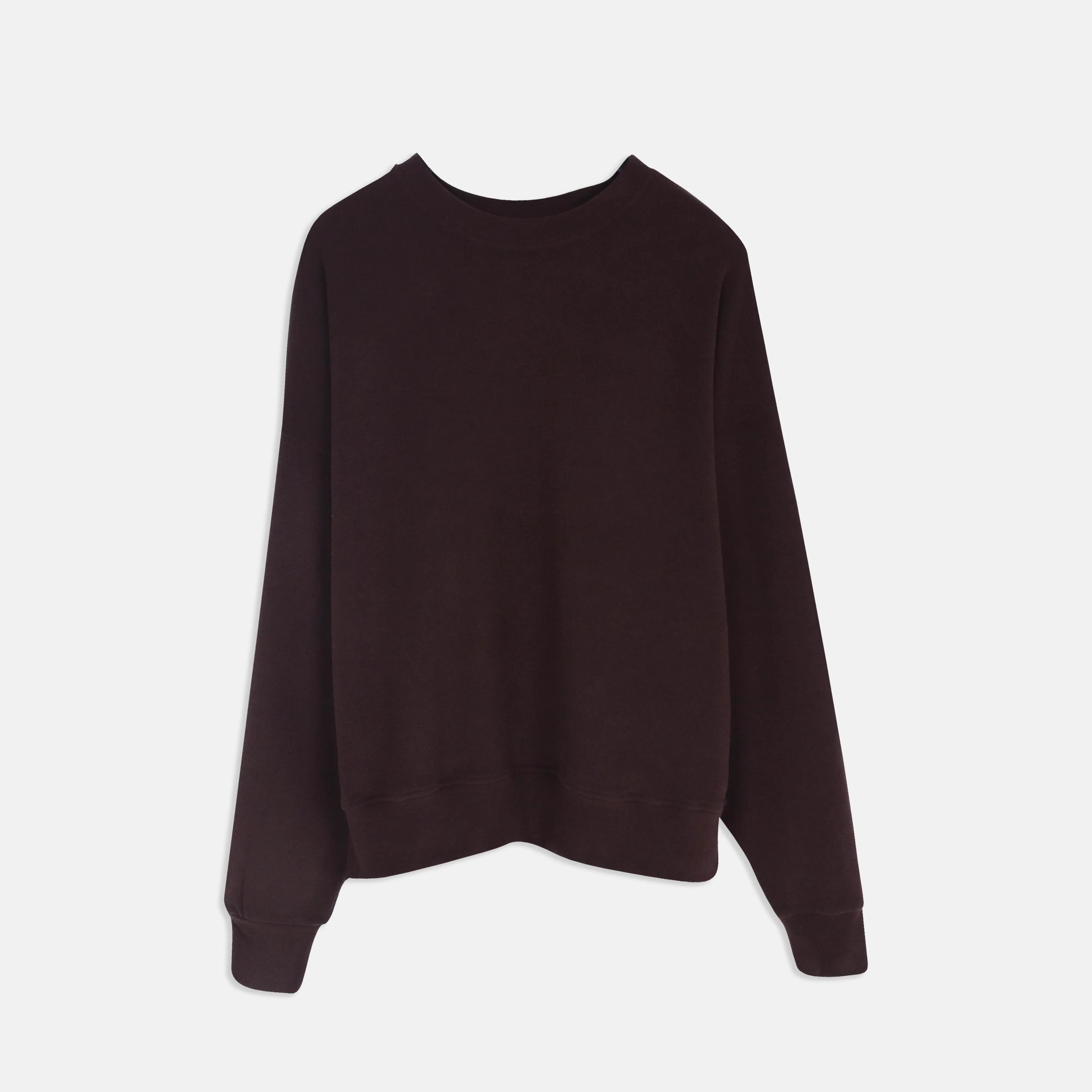 قميص كلاسيكي برقبة دائرية وأكمام راجلان Thumbnail 1