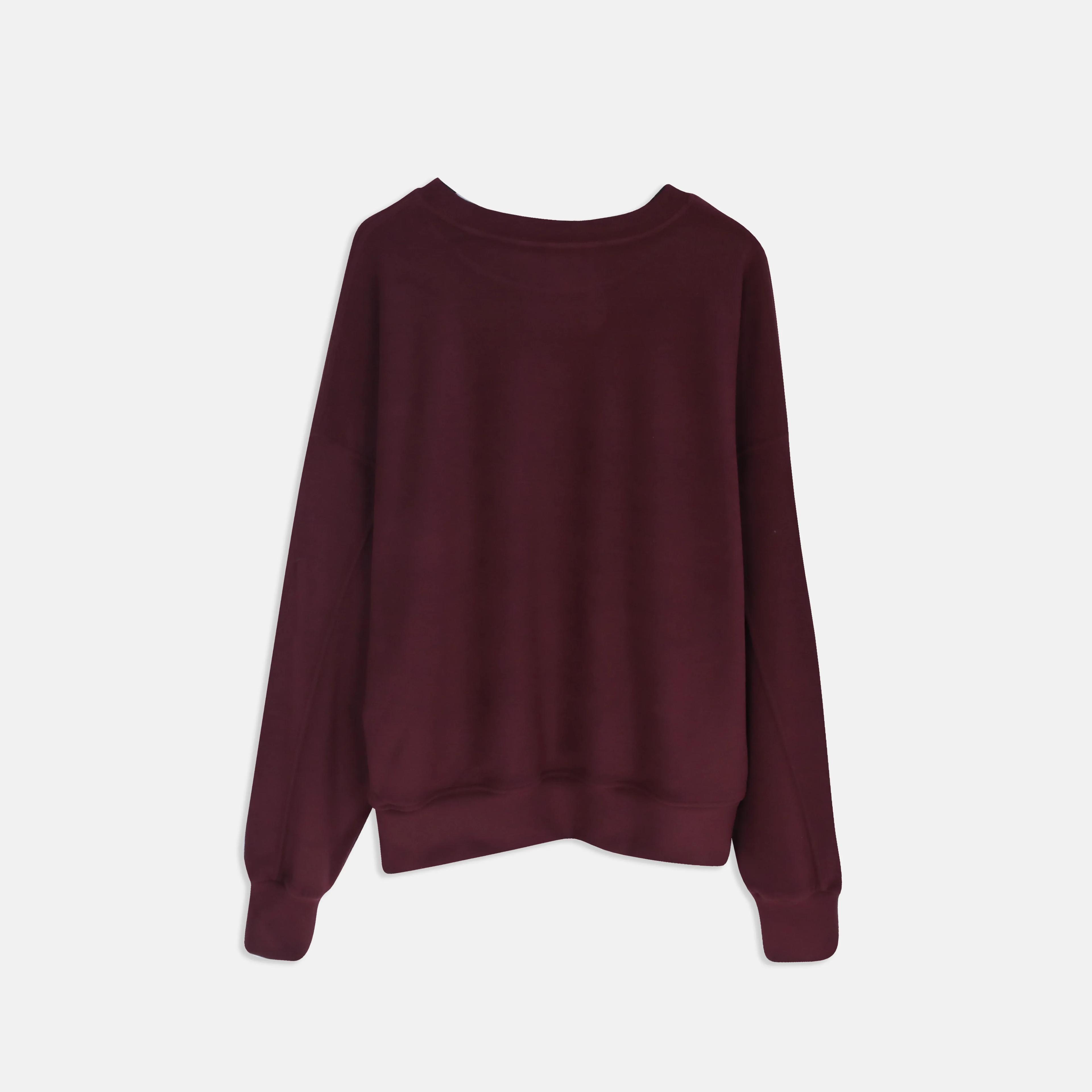 قميص كلاسيكي برقبة دائرية وأكمام راجلان Thumbnail 1