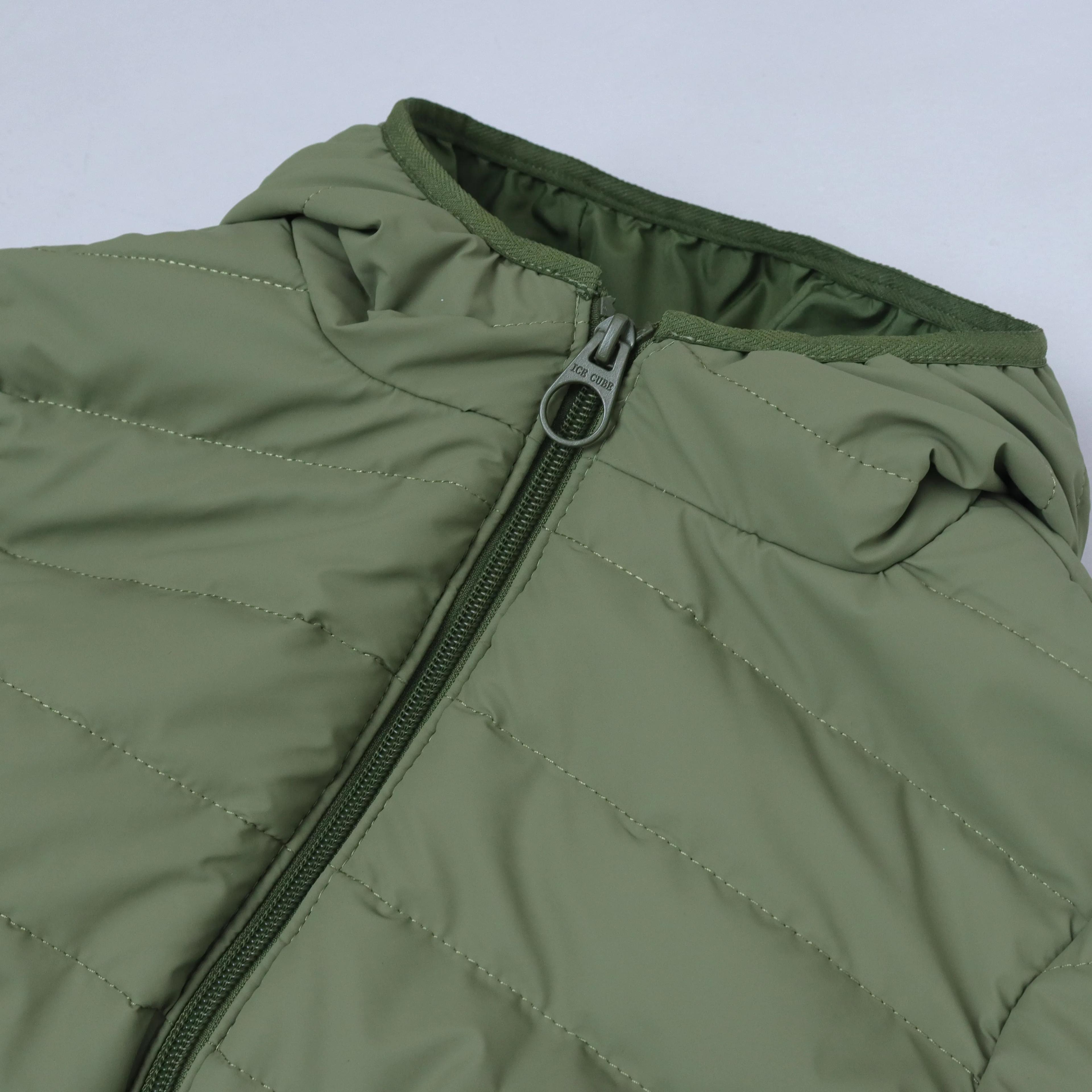 سترة منفوخة بغطاء رأس للأولاد Thumbnail 2