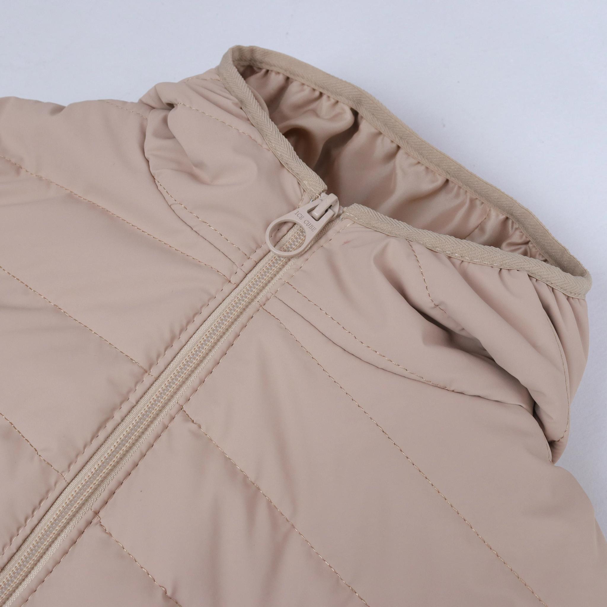 سترة منفوخة بغطاء رأس للأولاد media preview 2