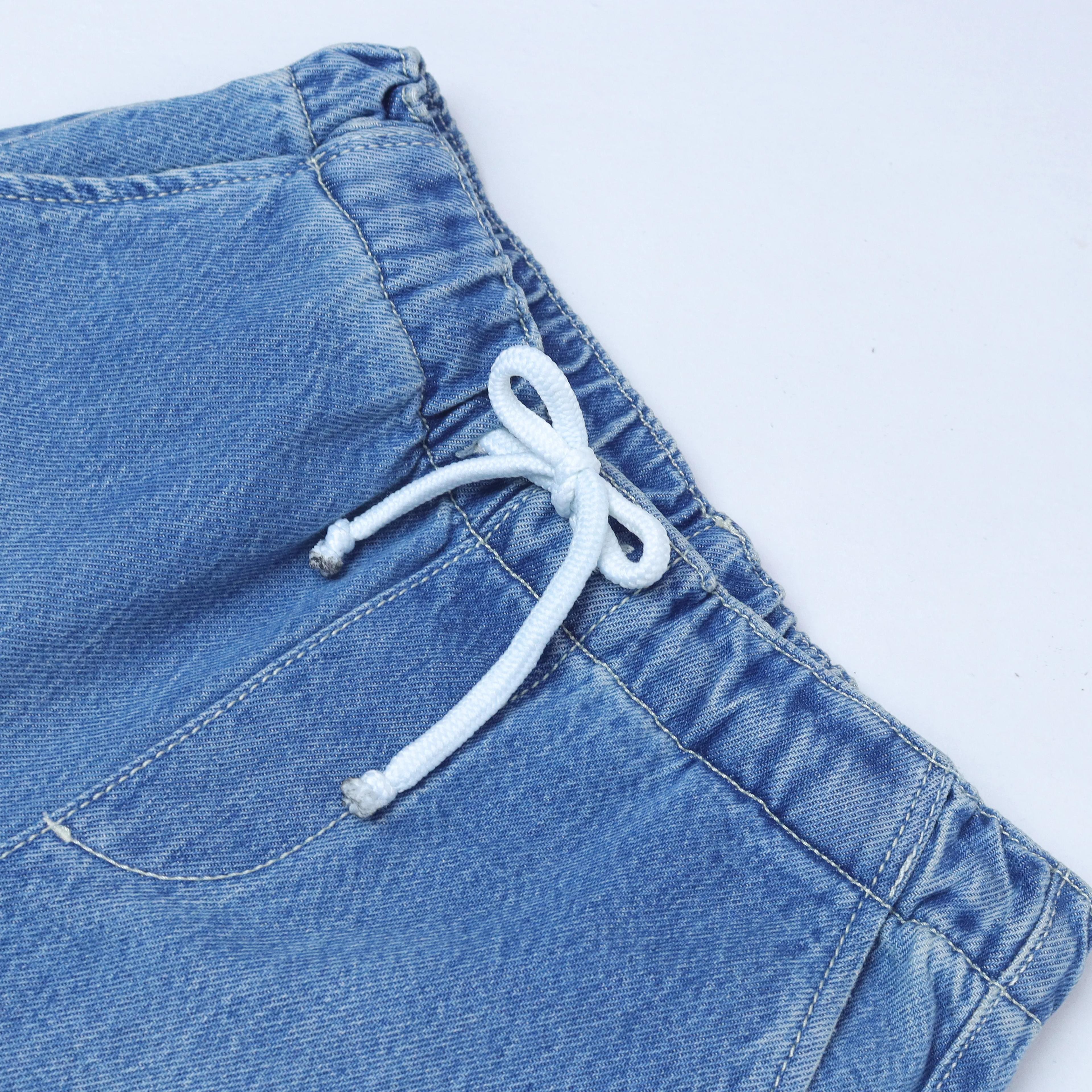 Boy's Relaxed Comfort Denim Joggers Thumbnail 2