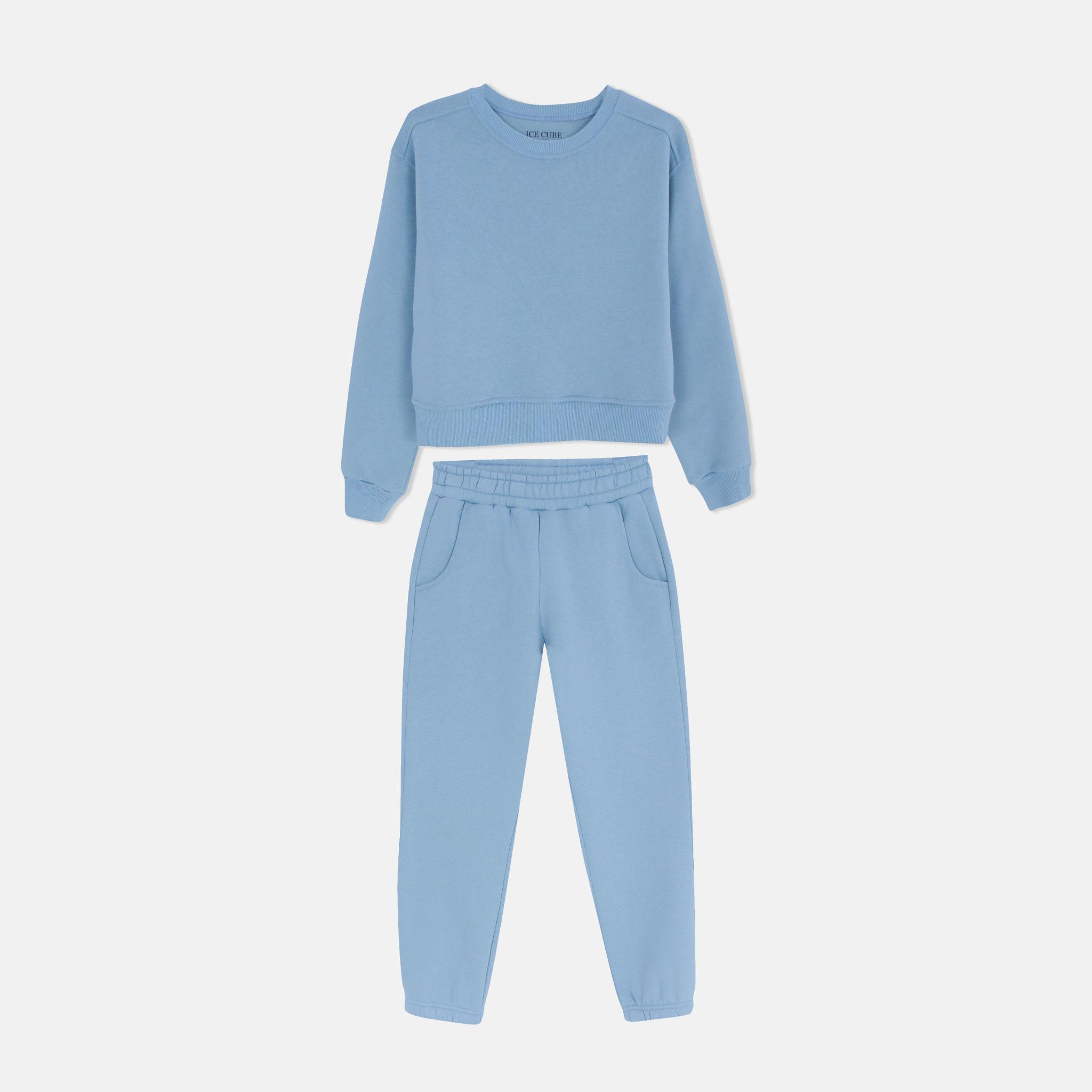 طقم سويت شيرت وجوغرز قصير للأطفال alternative product image