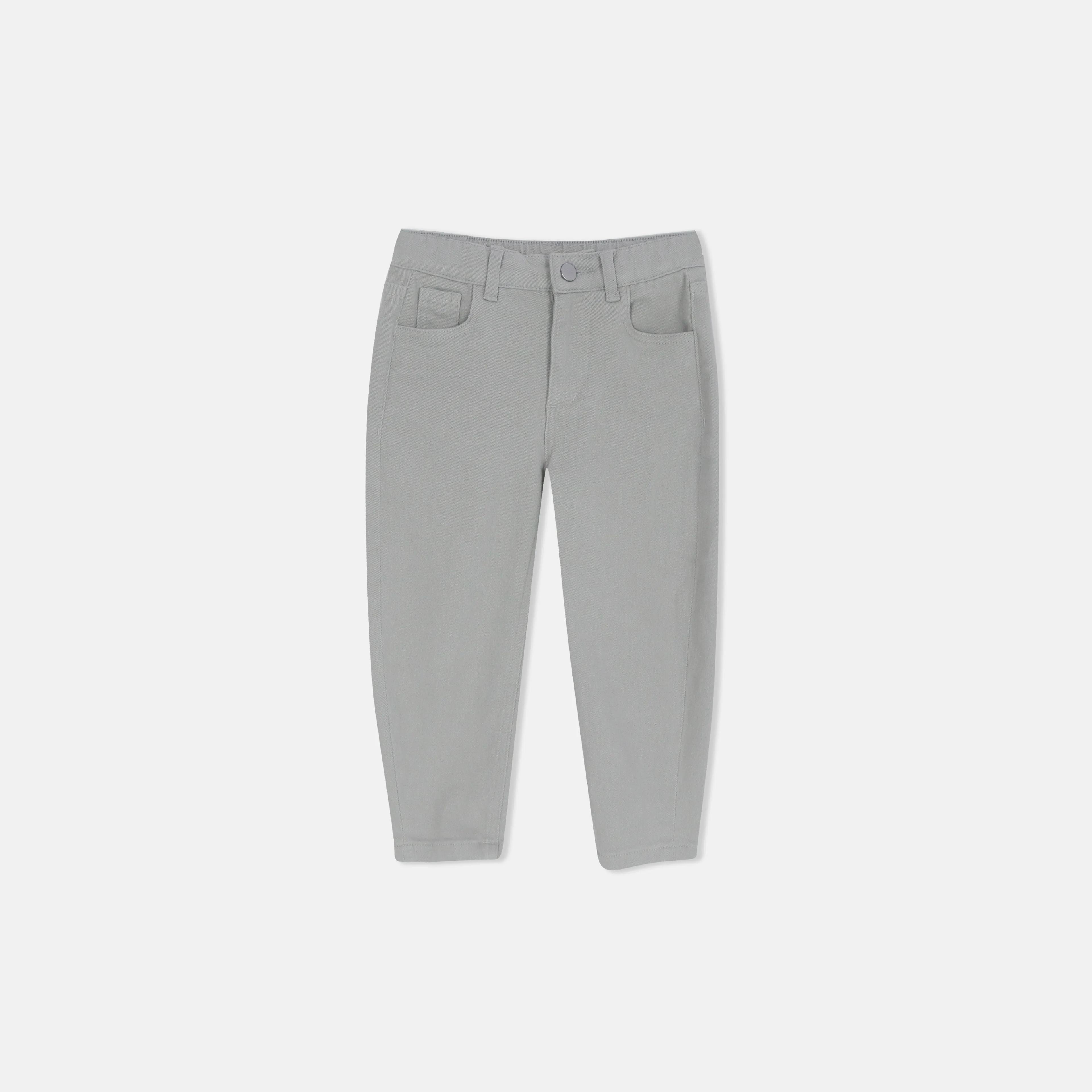 بنطال مطاطي من القطن والإسباندكس للأولاد Thumbnail 1