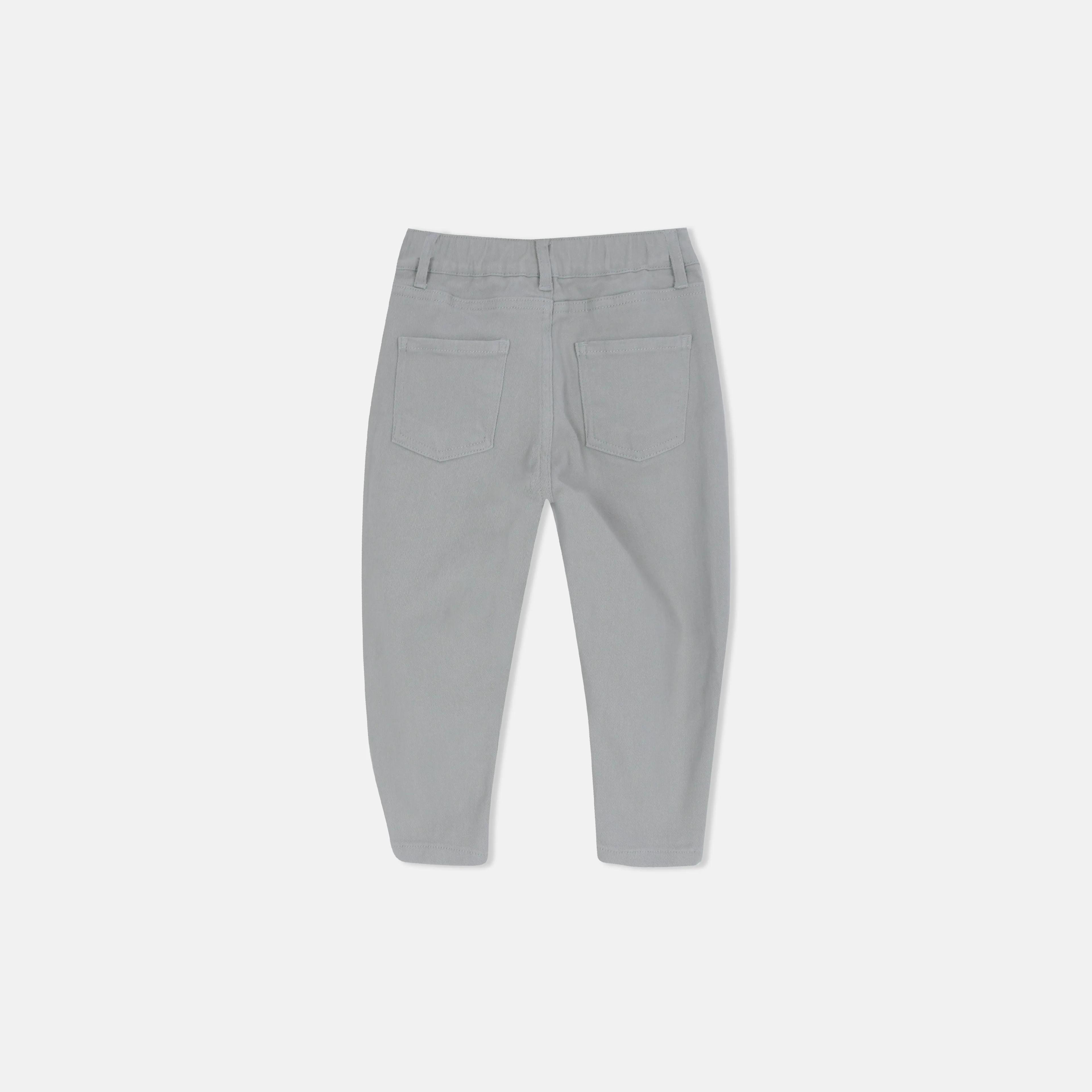 بنطال مطاطي من القطن والإسباندكس للأولاد Thumbnail 3