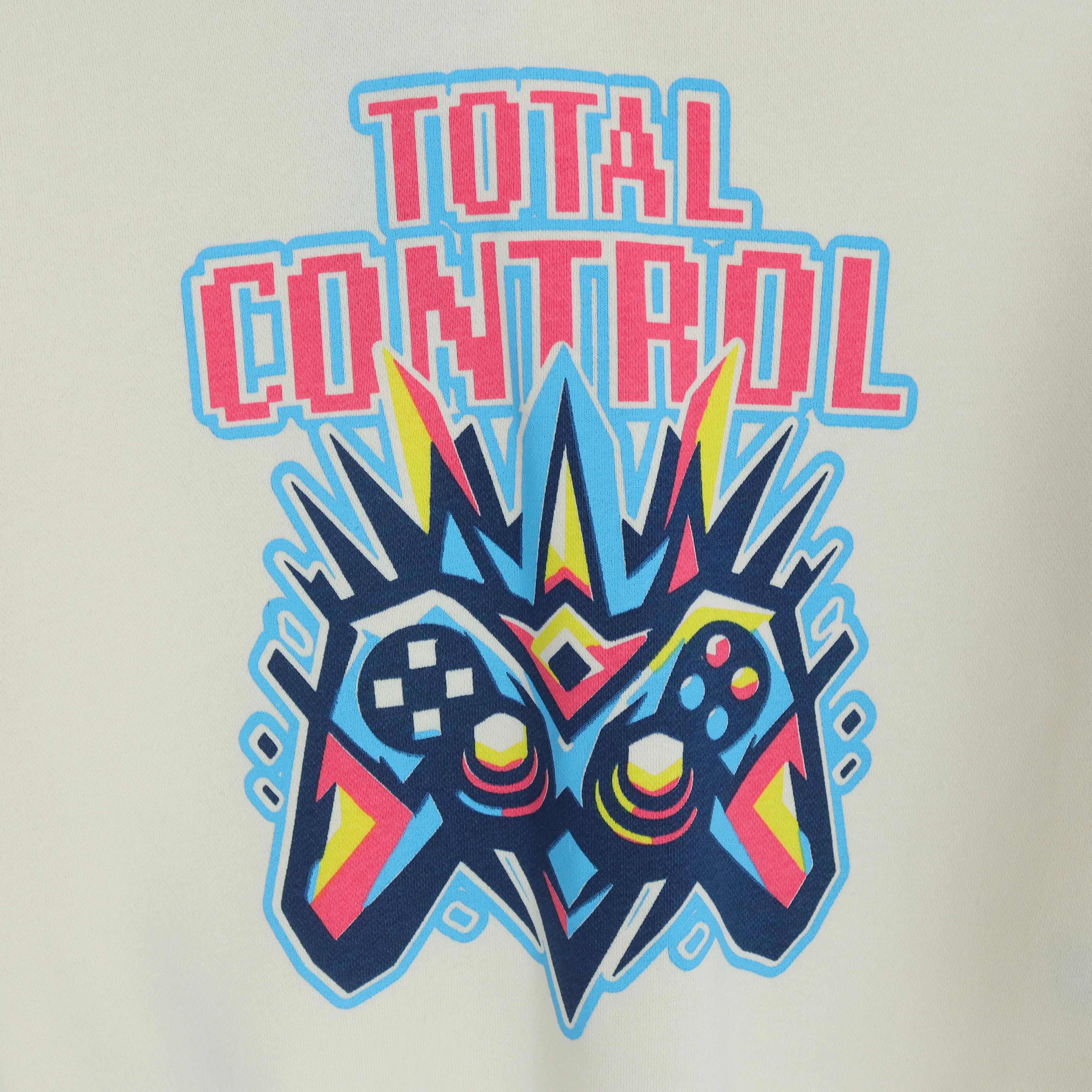 سويت شيرت بغطاء رأس مطبوع عليه رسومات ألعاب للأولاد Thumbnail 3