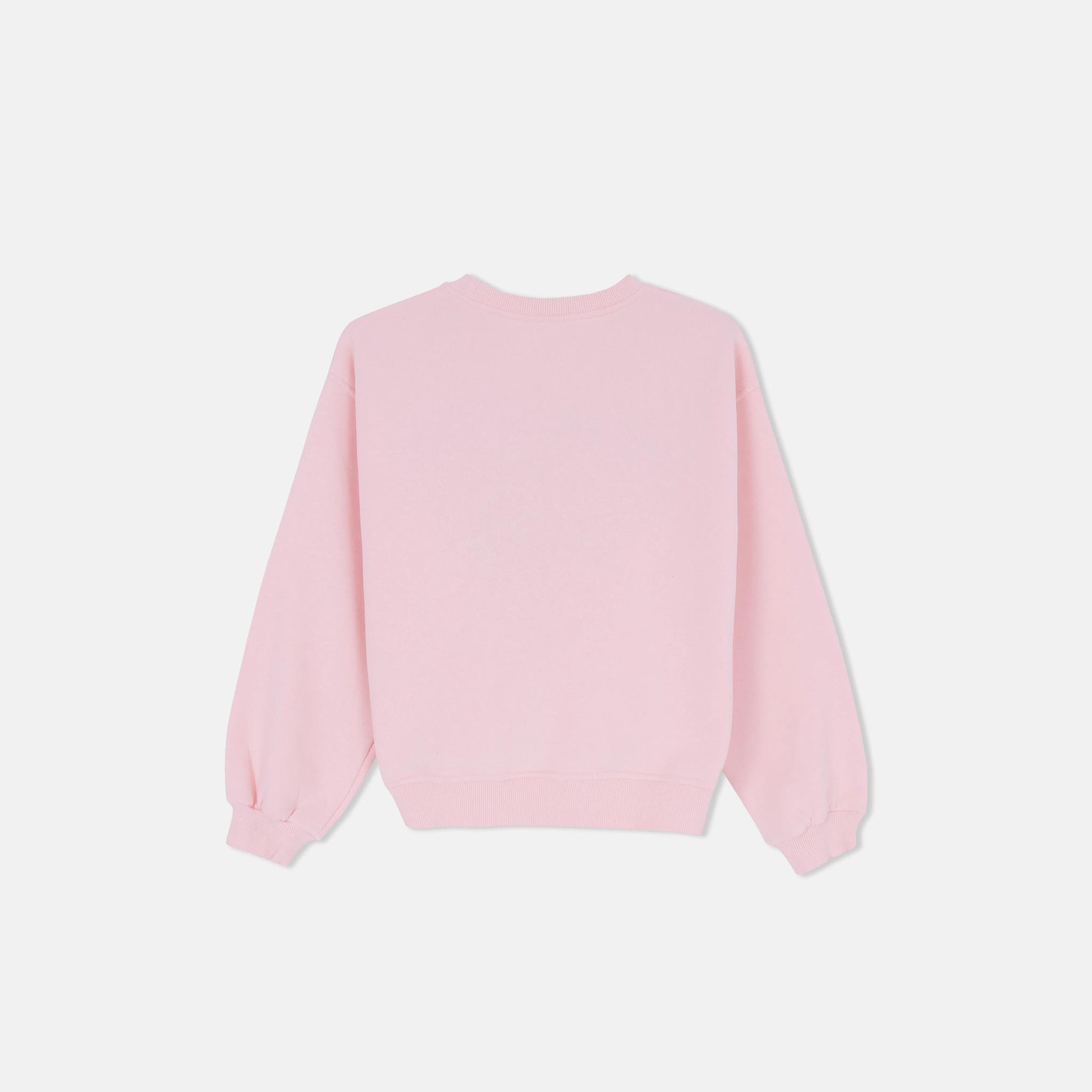 سويت شيرت بطبعة جرافيكية للبنات media preview 4