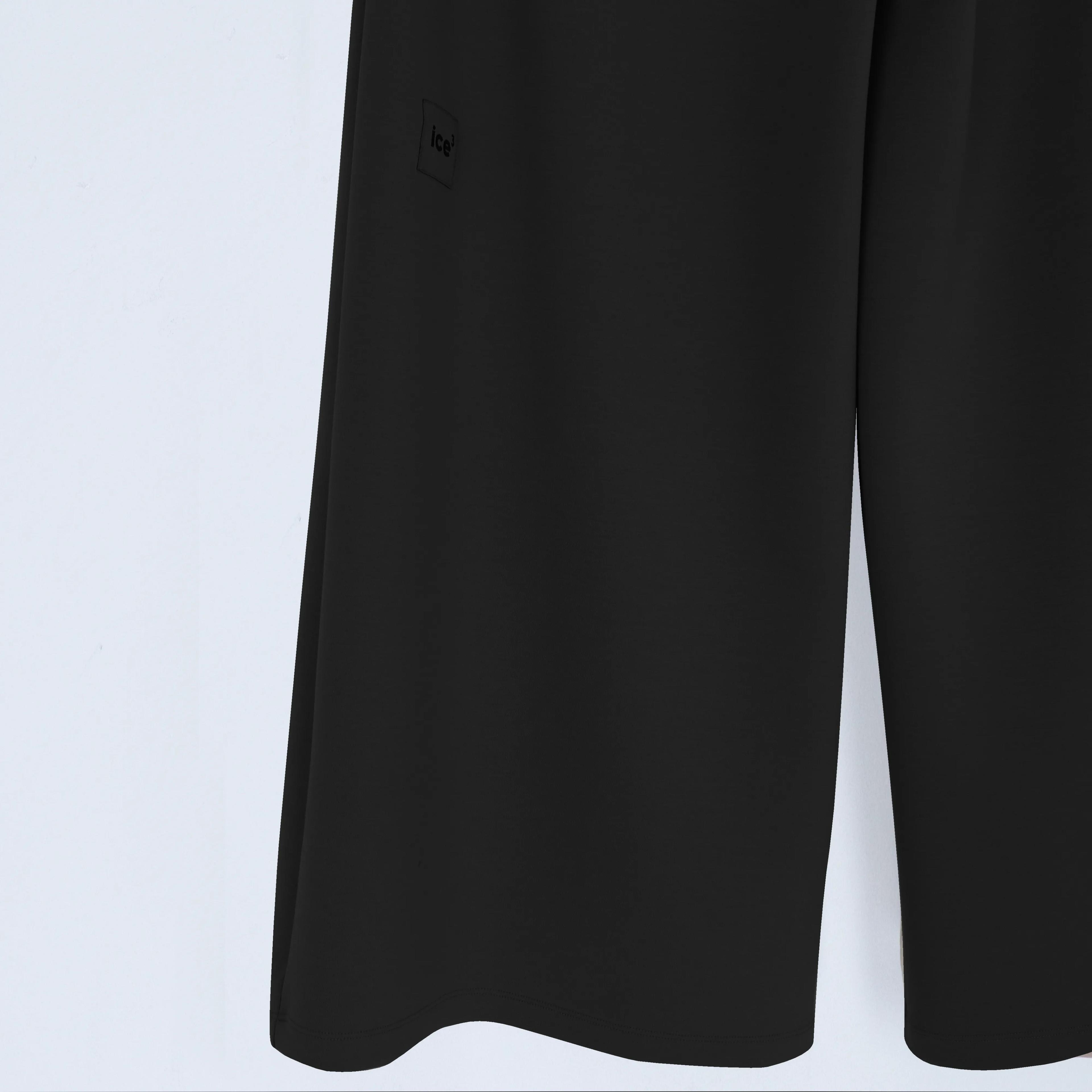 بنطلون واسع الساق من قماش الجيرسي الناعم Thumbnail 3