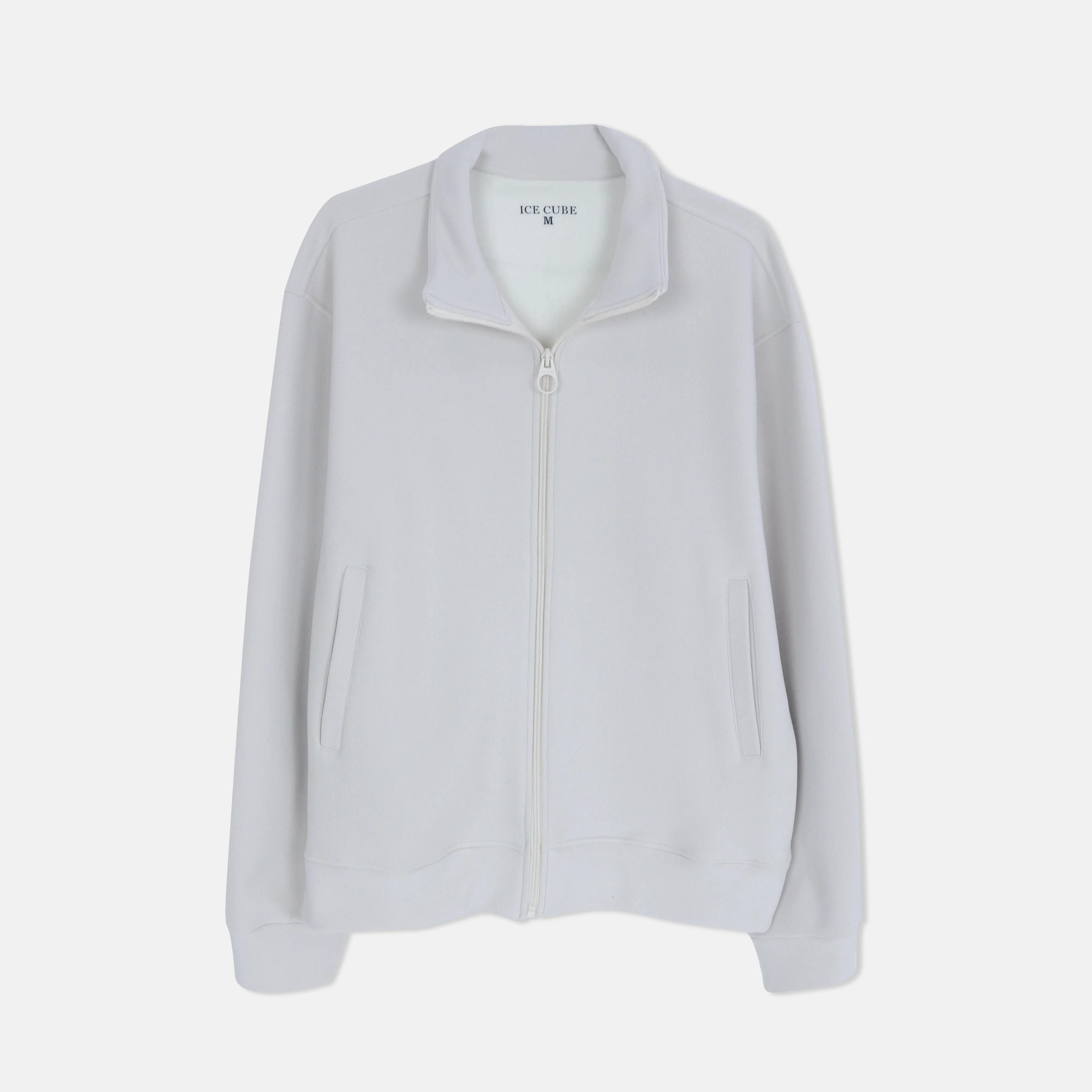 جاكيت رجالي بسحاب كامل ورقبة عالية Thumbnail 1