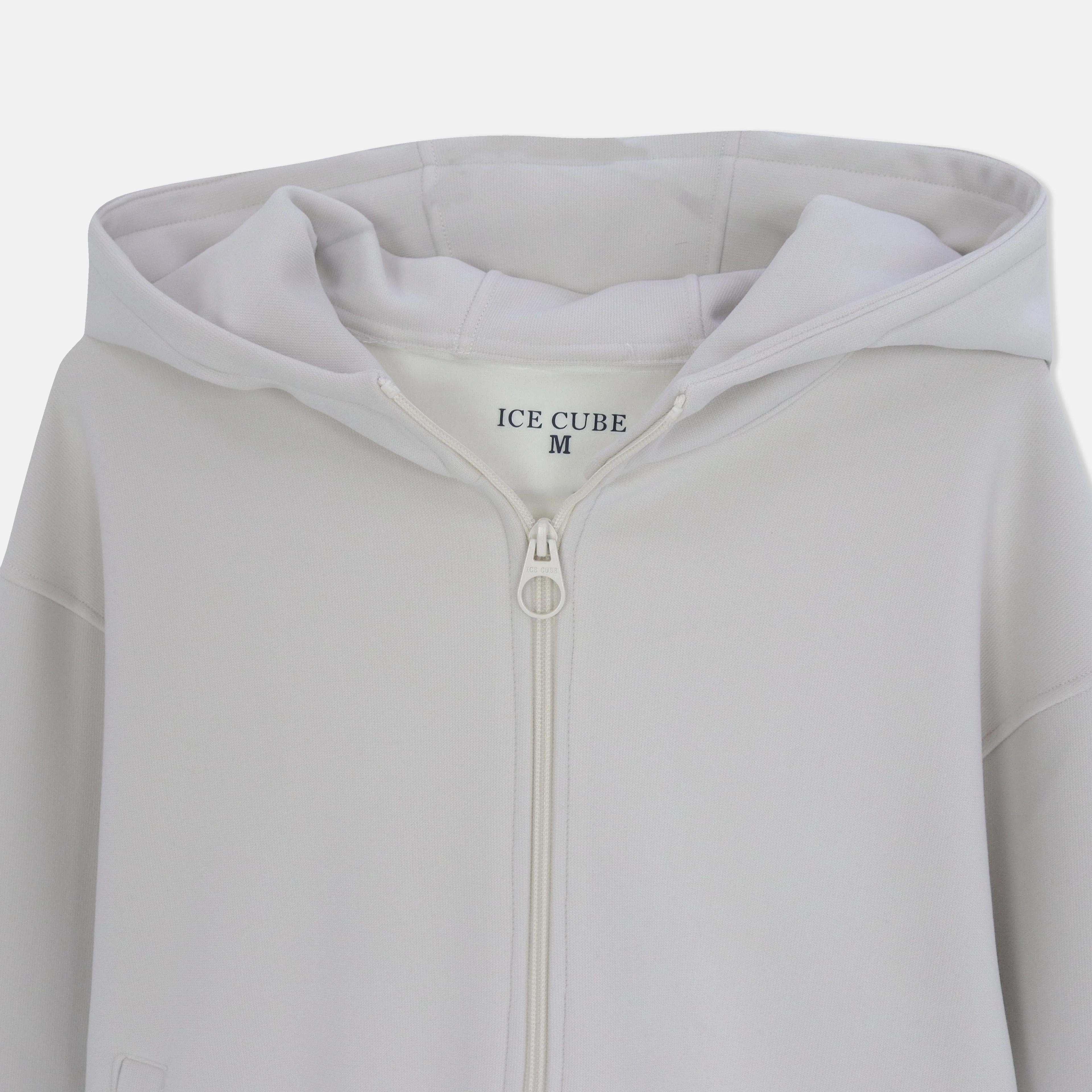 جاكيت رجالي بغطاء رأس وسحاب كامل Thumbnail 2