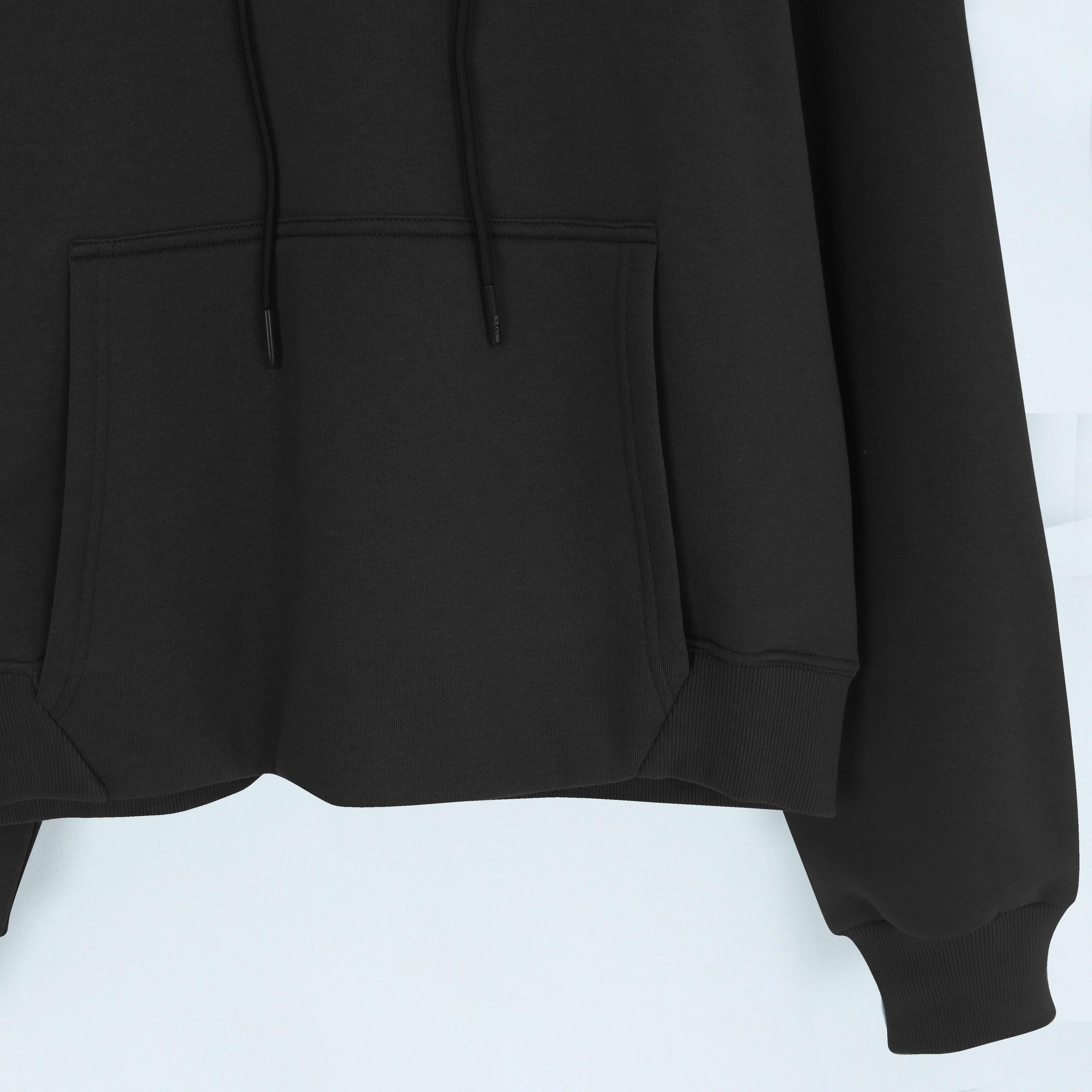 سويت شيرت مع جيب وغطاء للرأس Thumbnail 3