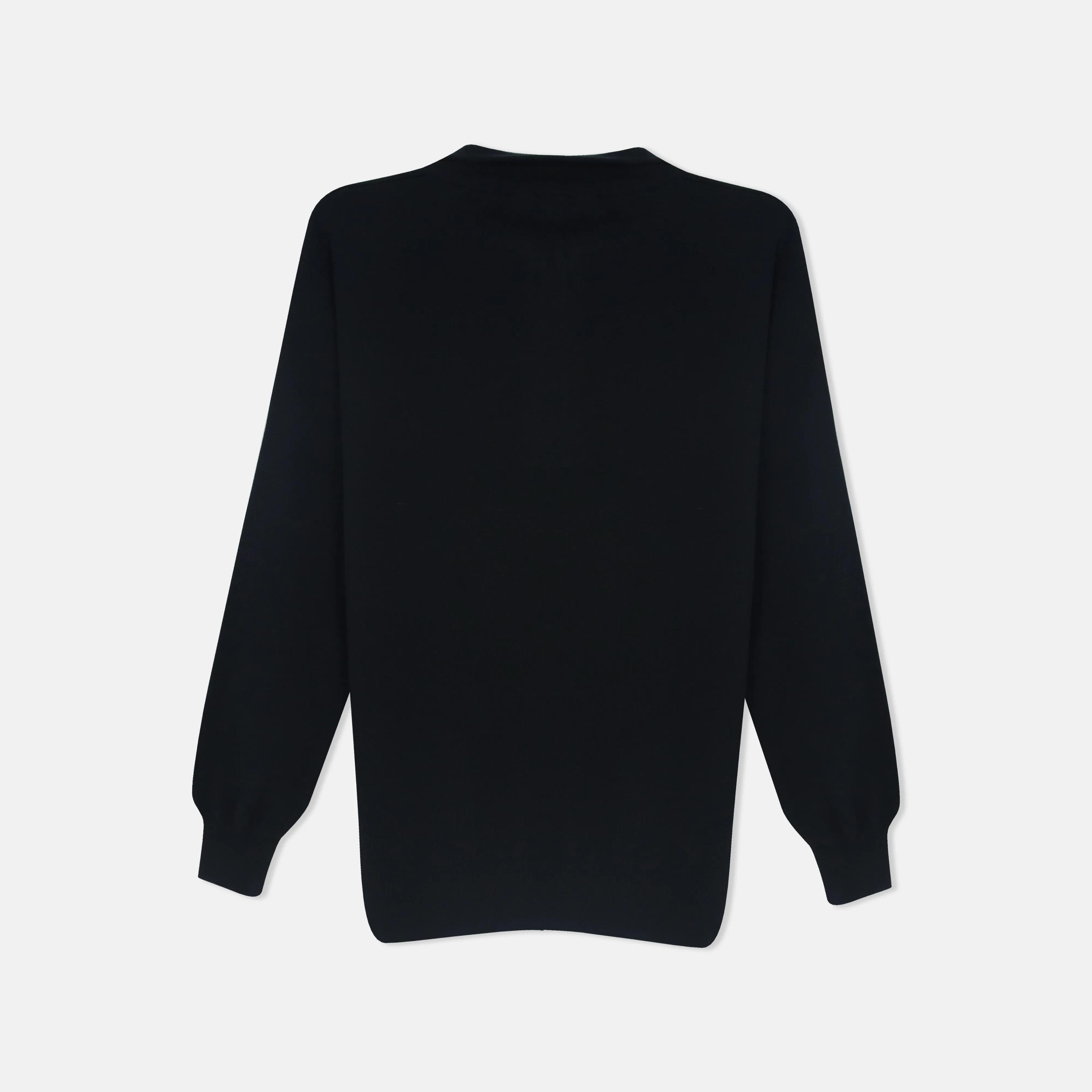 بلوفر رجالي محبوك بنصف سحاب Thumbnail 3