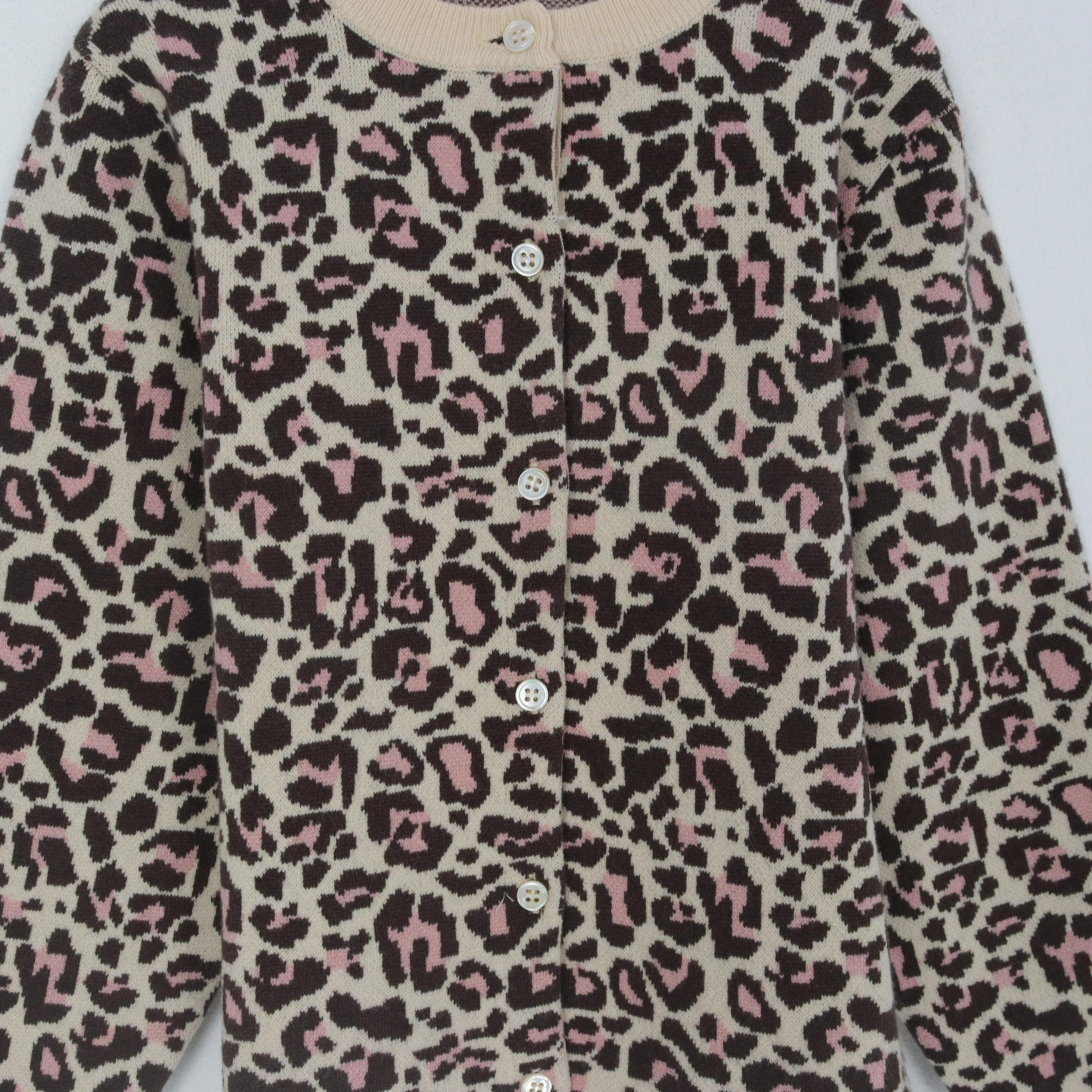 كارديجان محبوك بأزرار للبنات Thumbnail 3