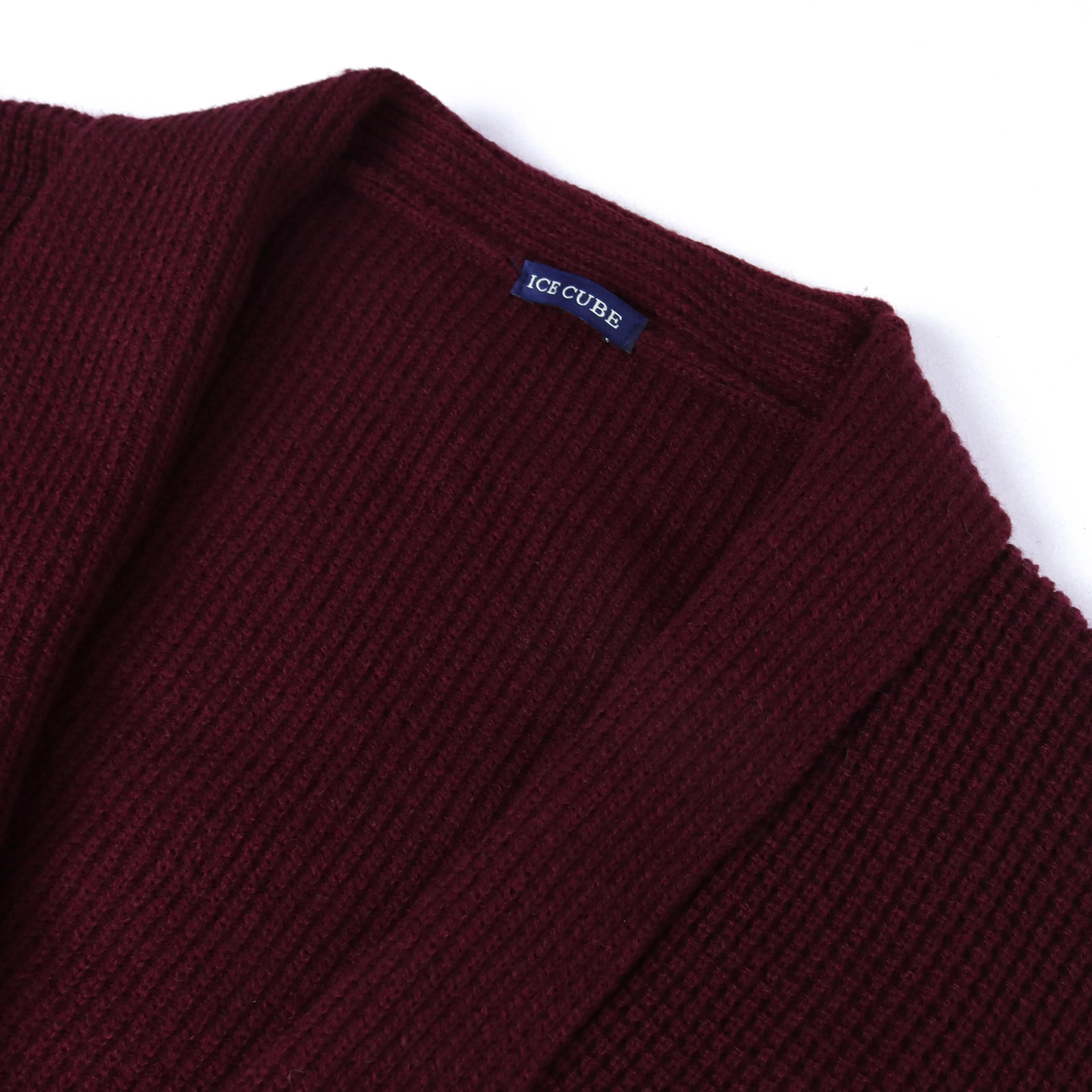 جاكيت صوف محبوكة للنساء Thumbnail 2