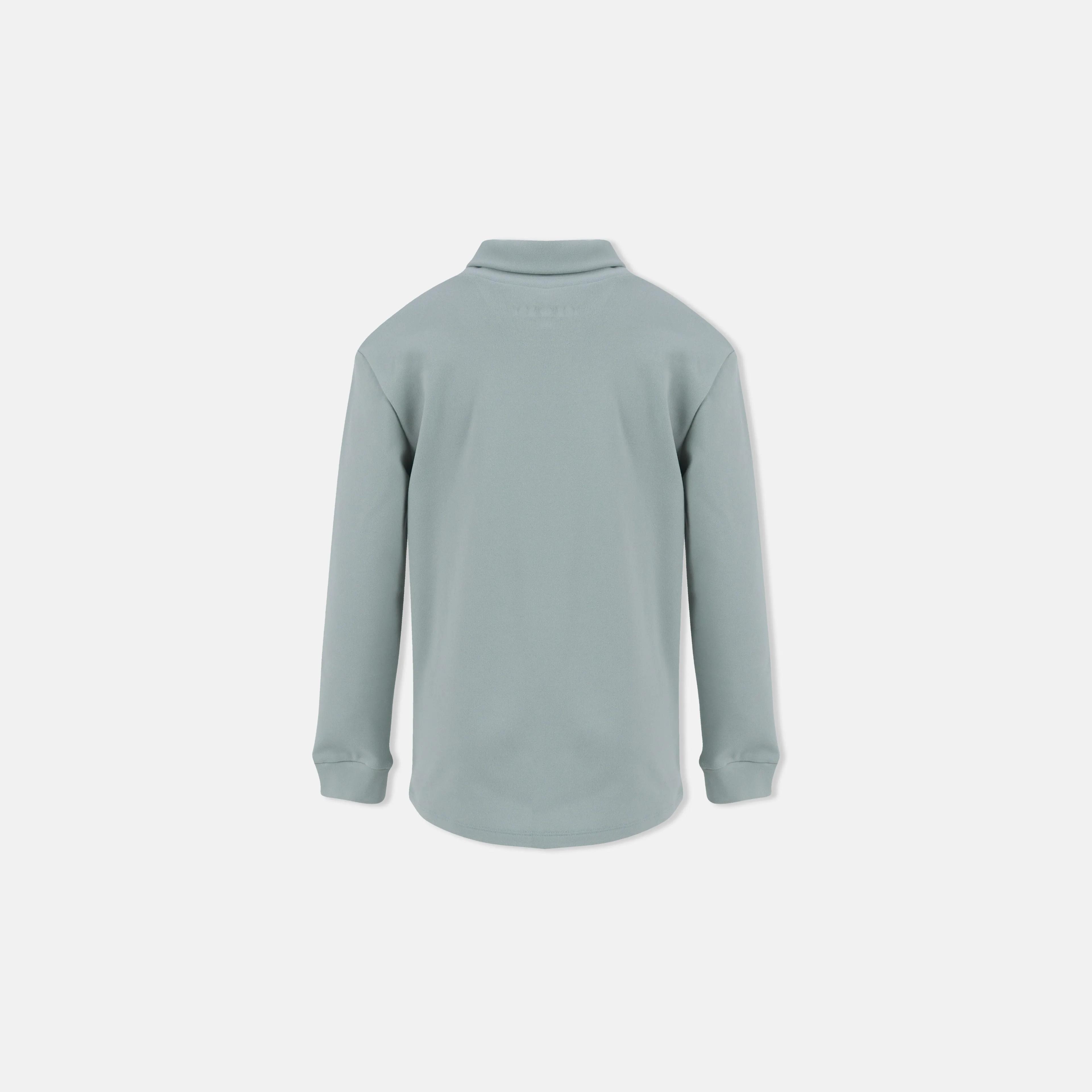 بلوزة بناتي بأكمام طويلة وياقة عالية Thumbnail 3