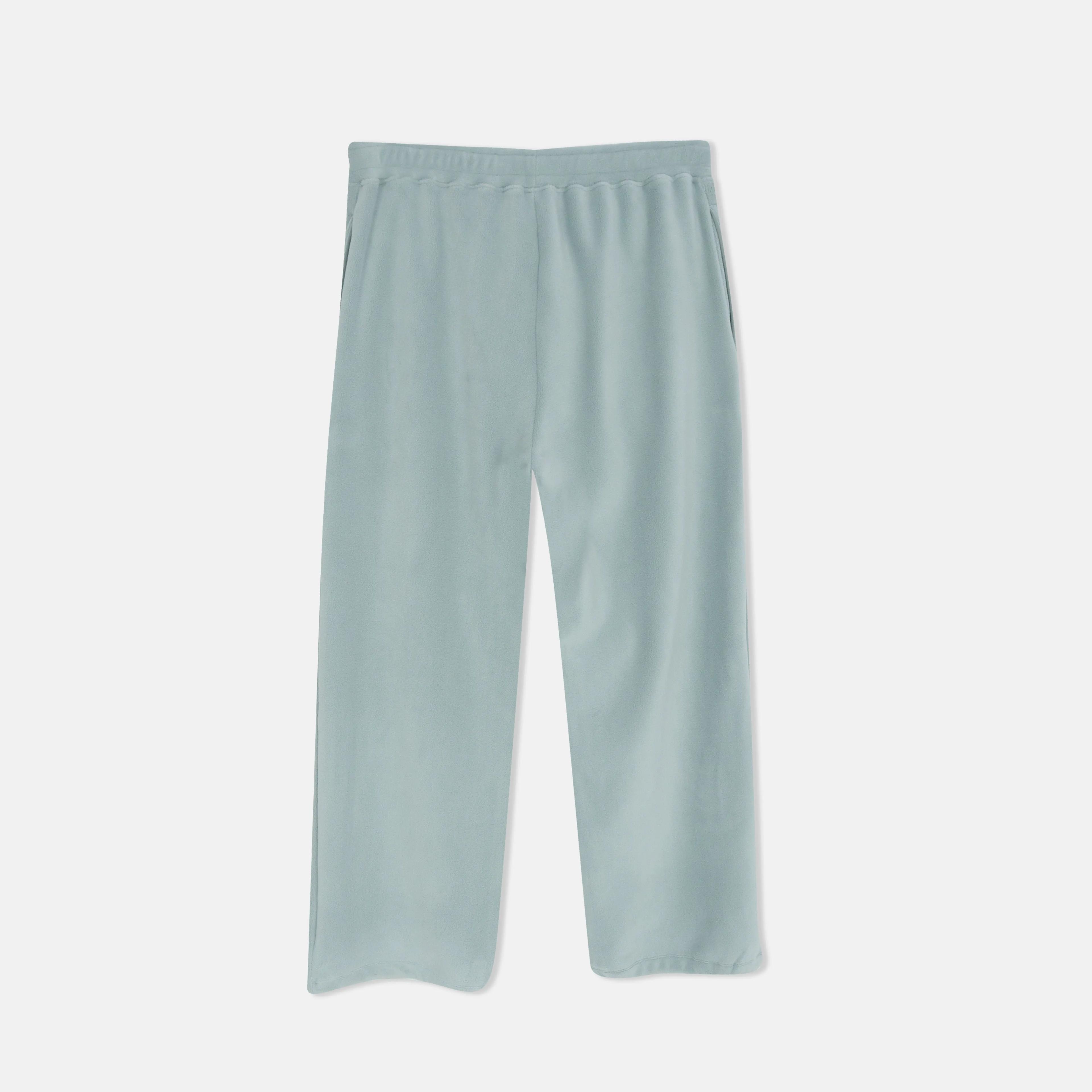 بنطلون نسائي واسع الساقين بخصر مطاطي Thumbnail 3