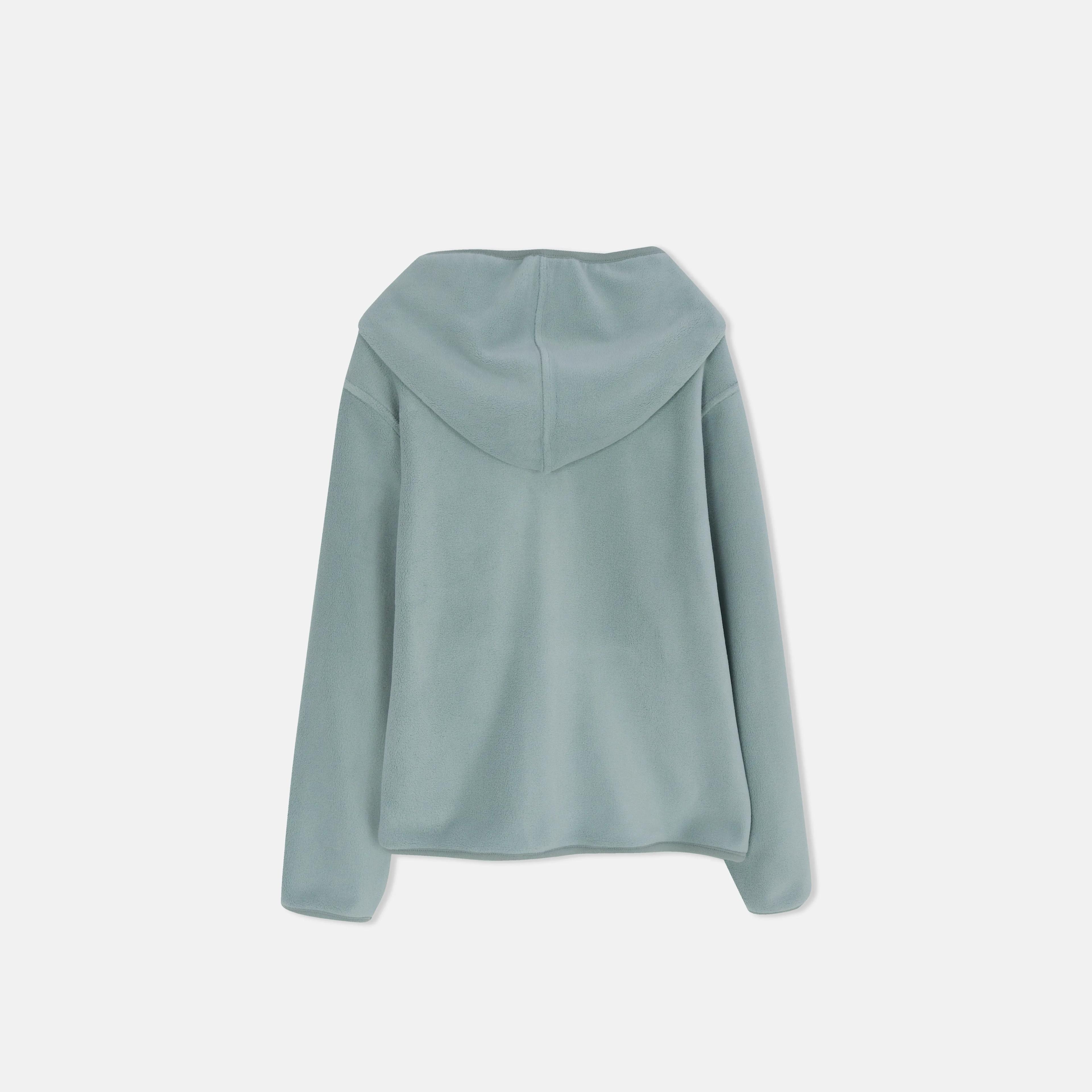 جاكيت أطفال بسحاب كامل وغطاء للرأس Thumbnail 4