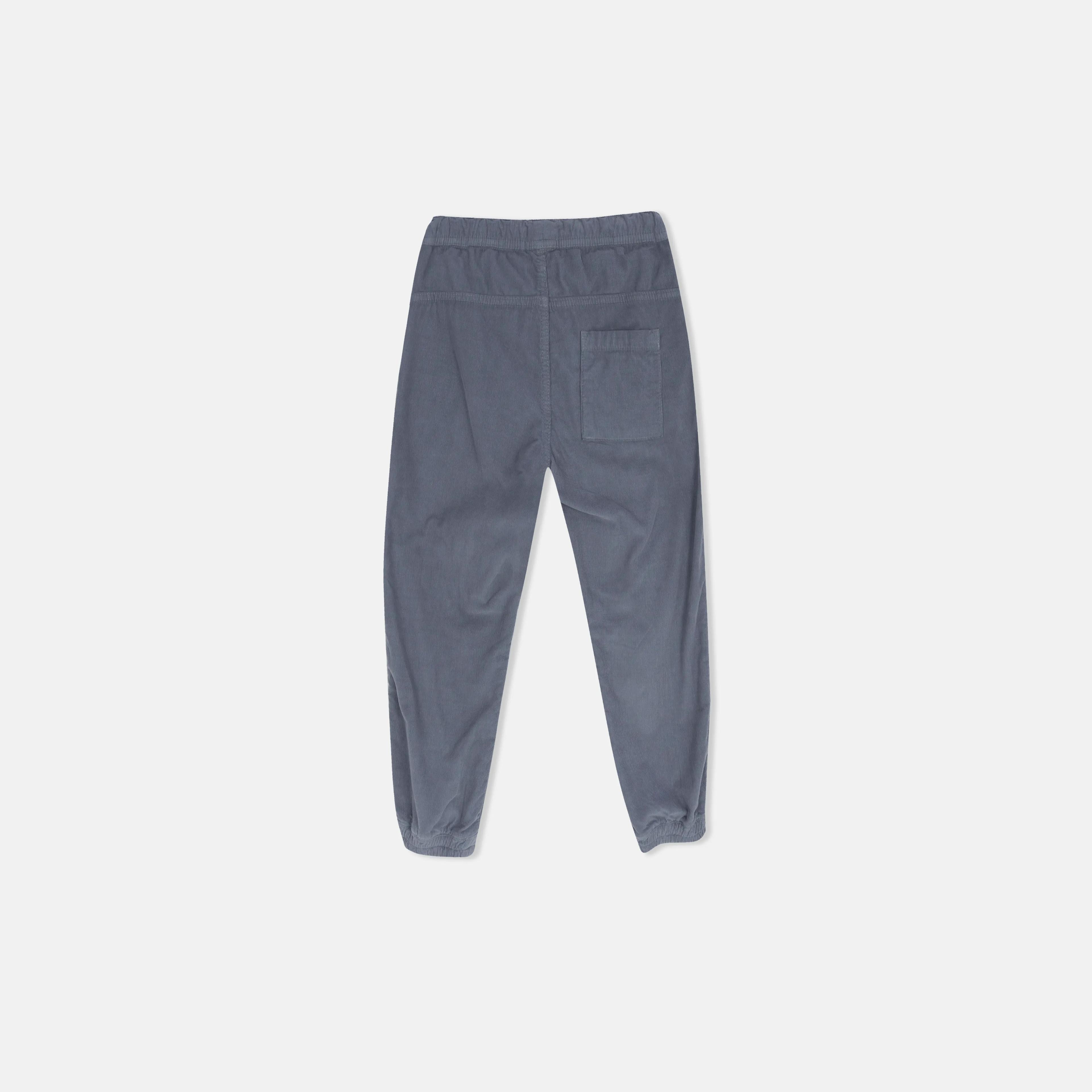 بنطلون مخملي للأولاد برباط. Thumbnail 3