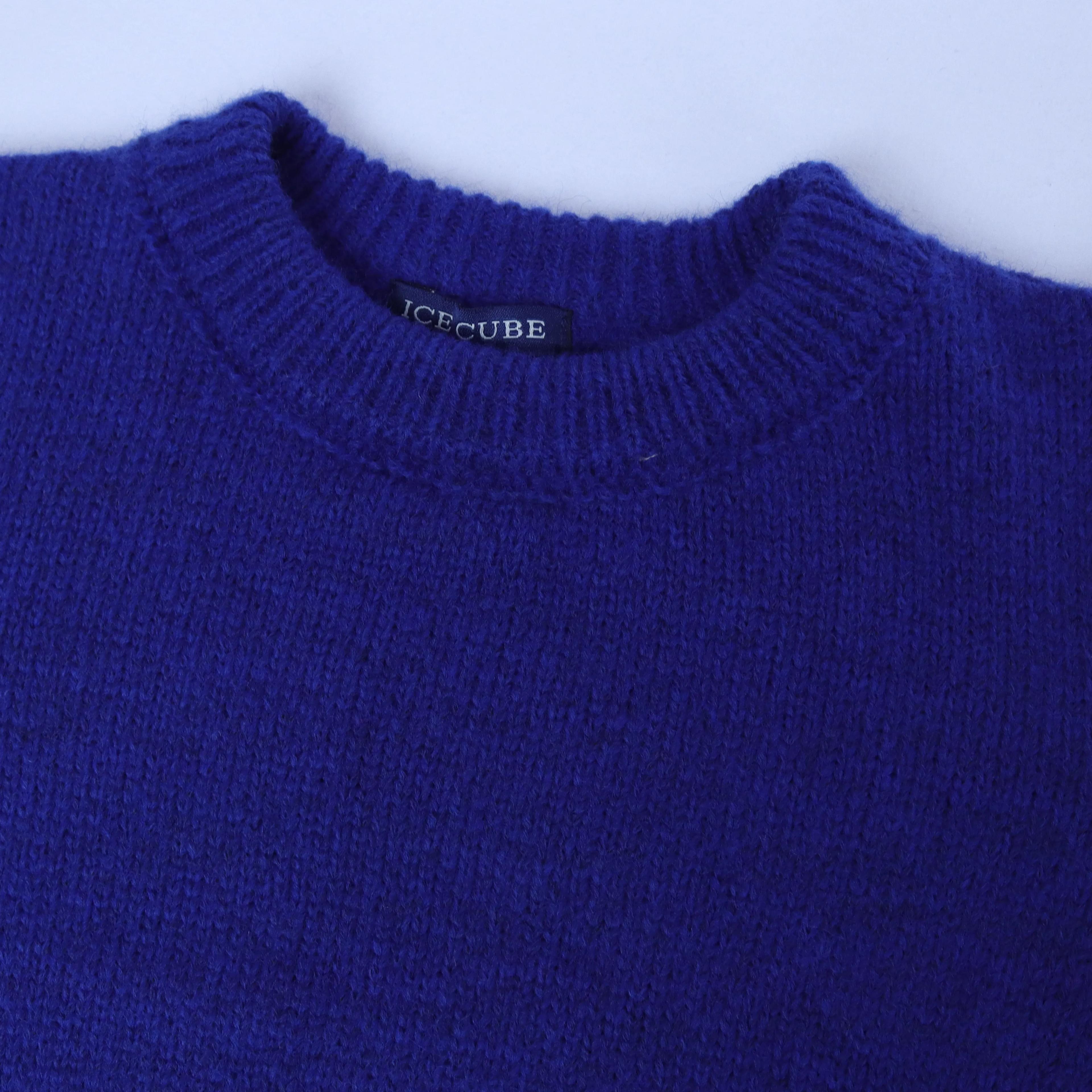 كنزة صوفية مريحة للأولاد برقبة دائرية Thumbnail 2