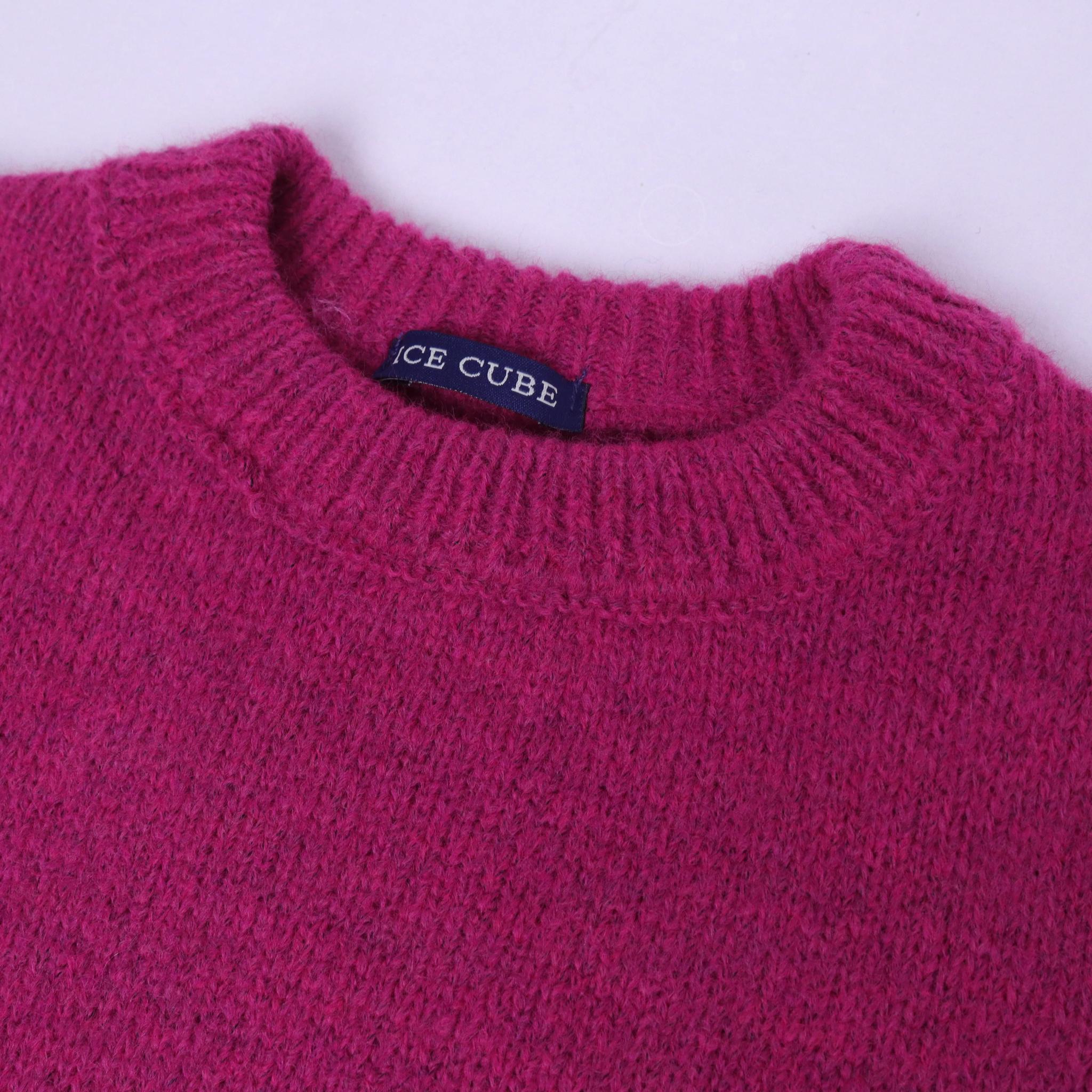 كنزة صوفية مريحة للأولاد برقبة دائرية media preview 2