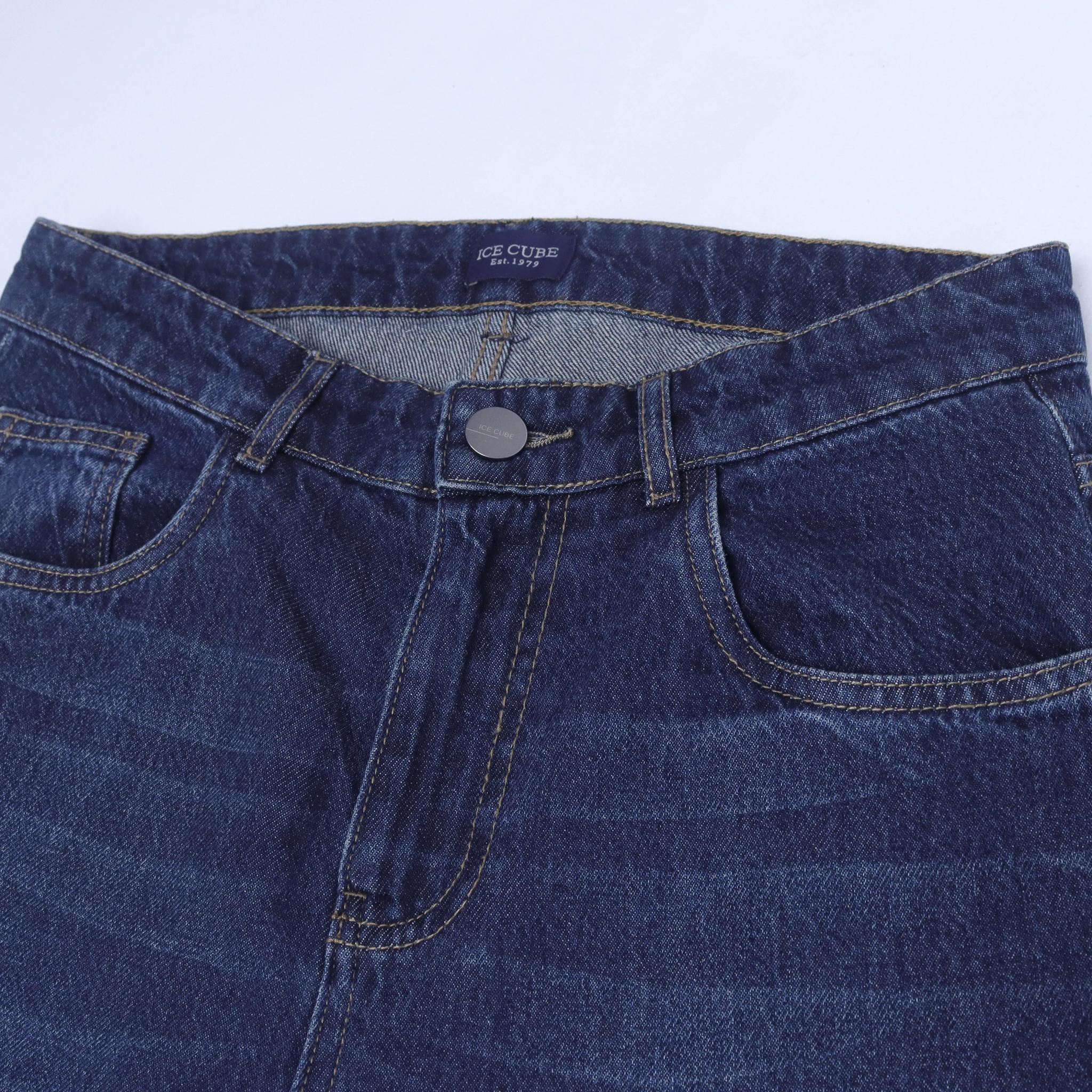 بنطلون جينز رجالي مستقيم media preview 2