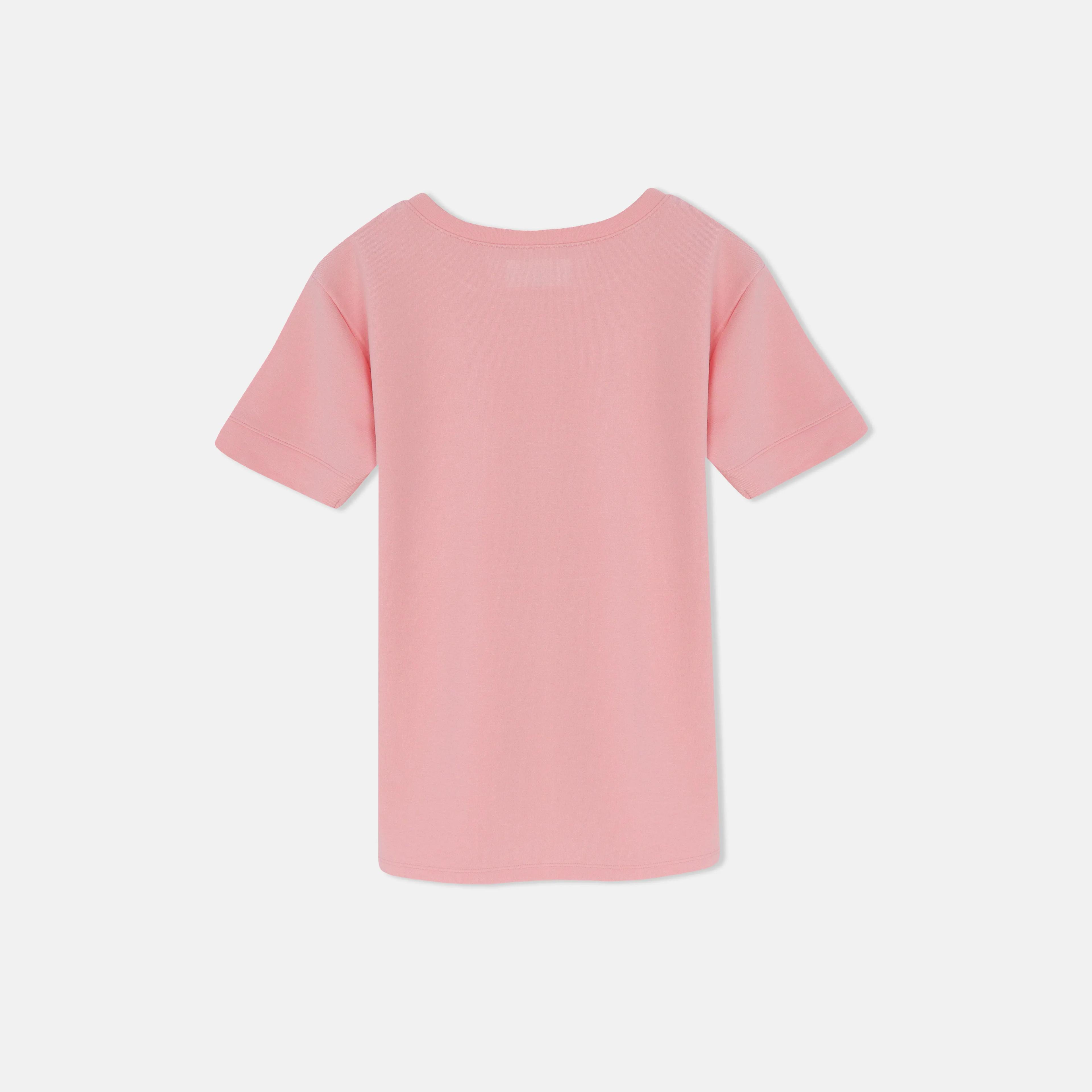 تيشيرت نسائي قصير الأكمام ضيق Thumbnail 4