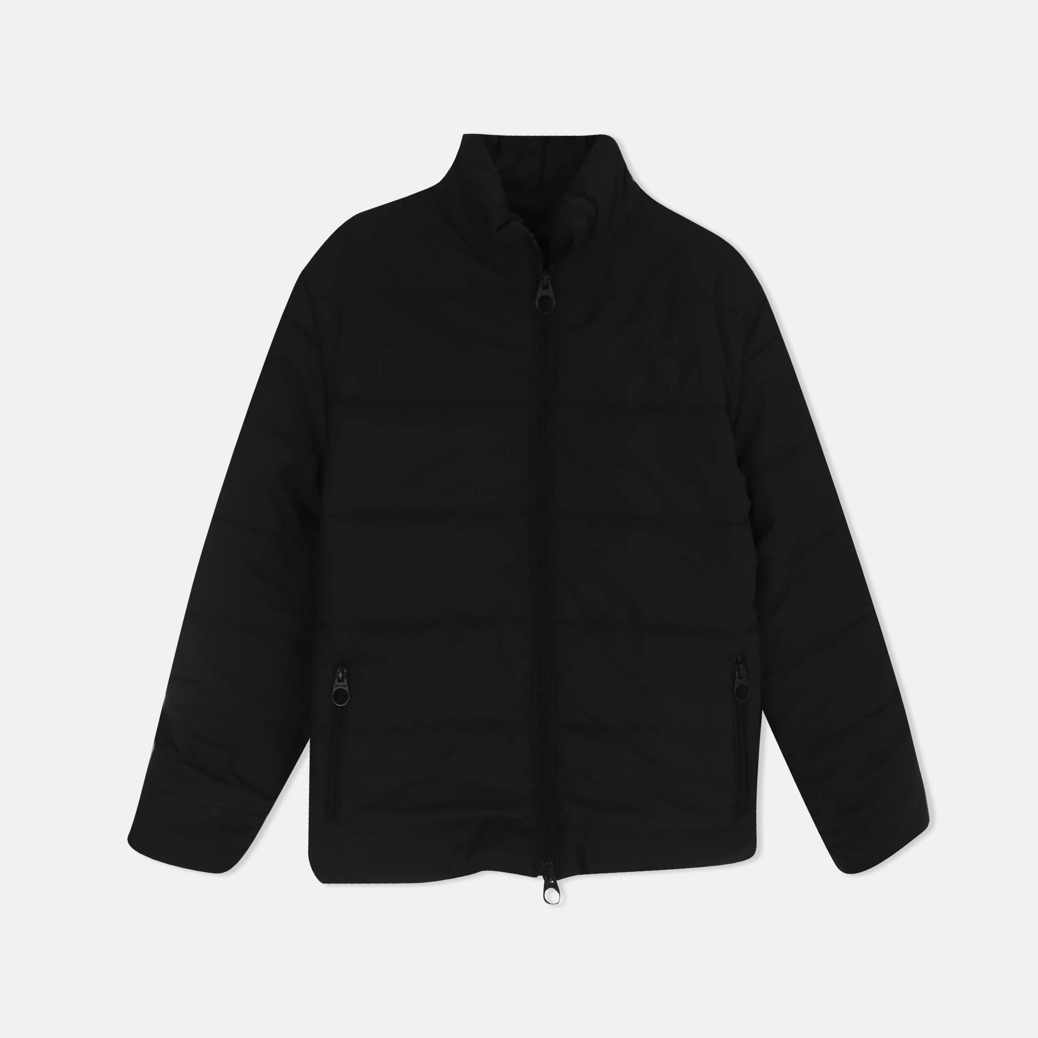 جاكيت رجالي مبطن بسحاب كامل وياقة عالية alternative product image