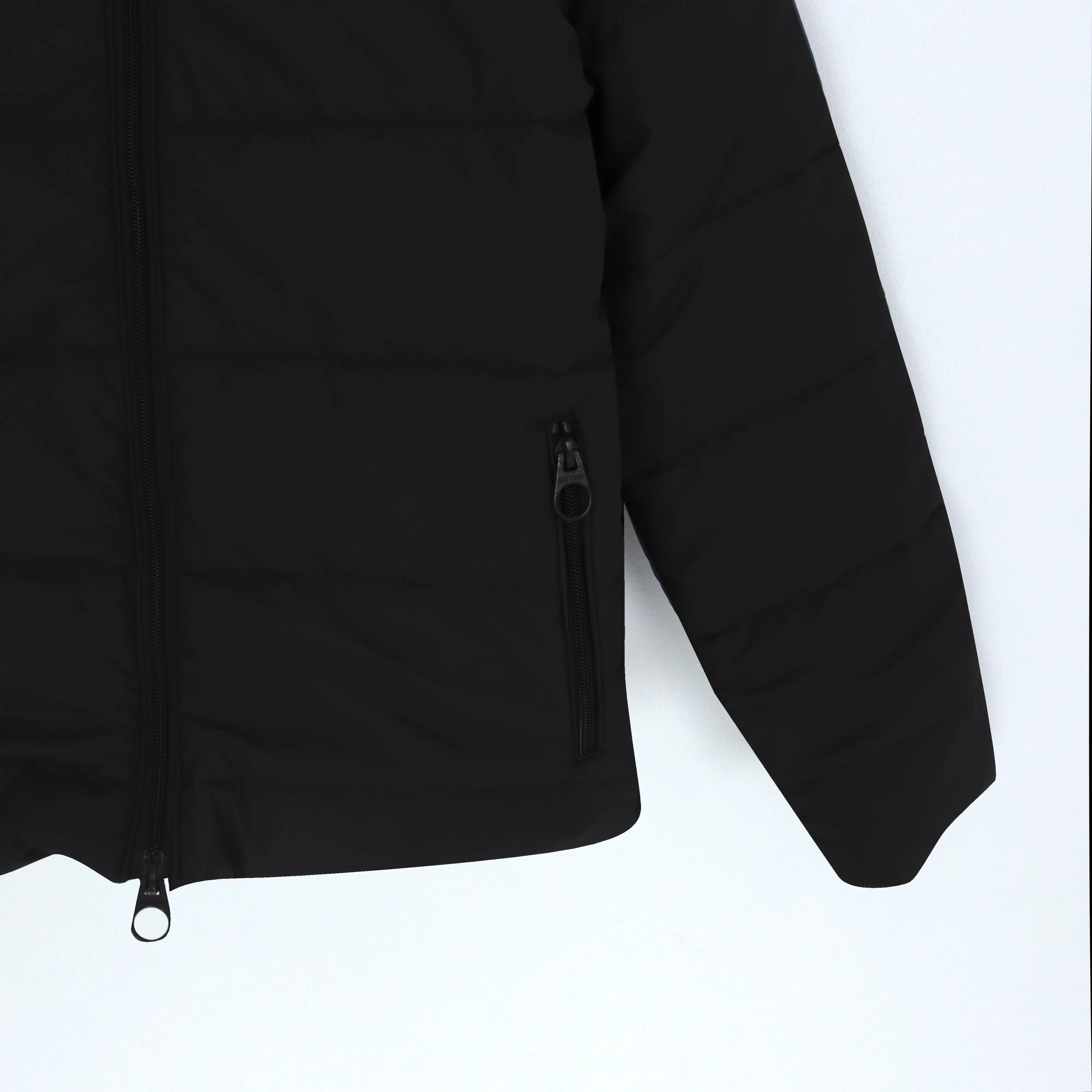 جاكيت رجالي مبطن بسحاب كامل وياقة عالية Thumbnail 3