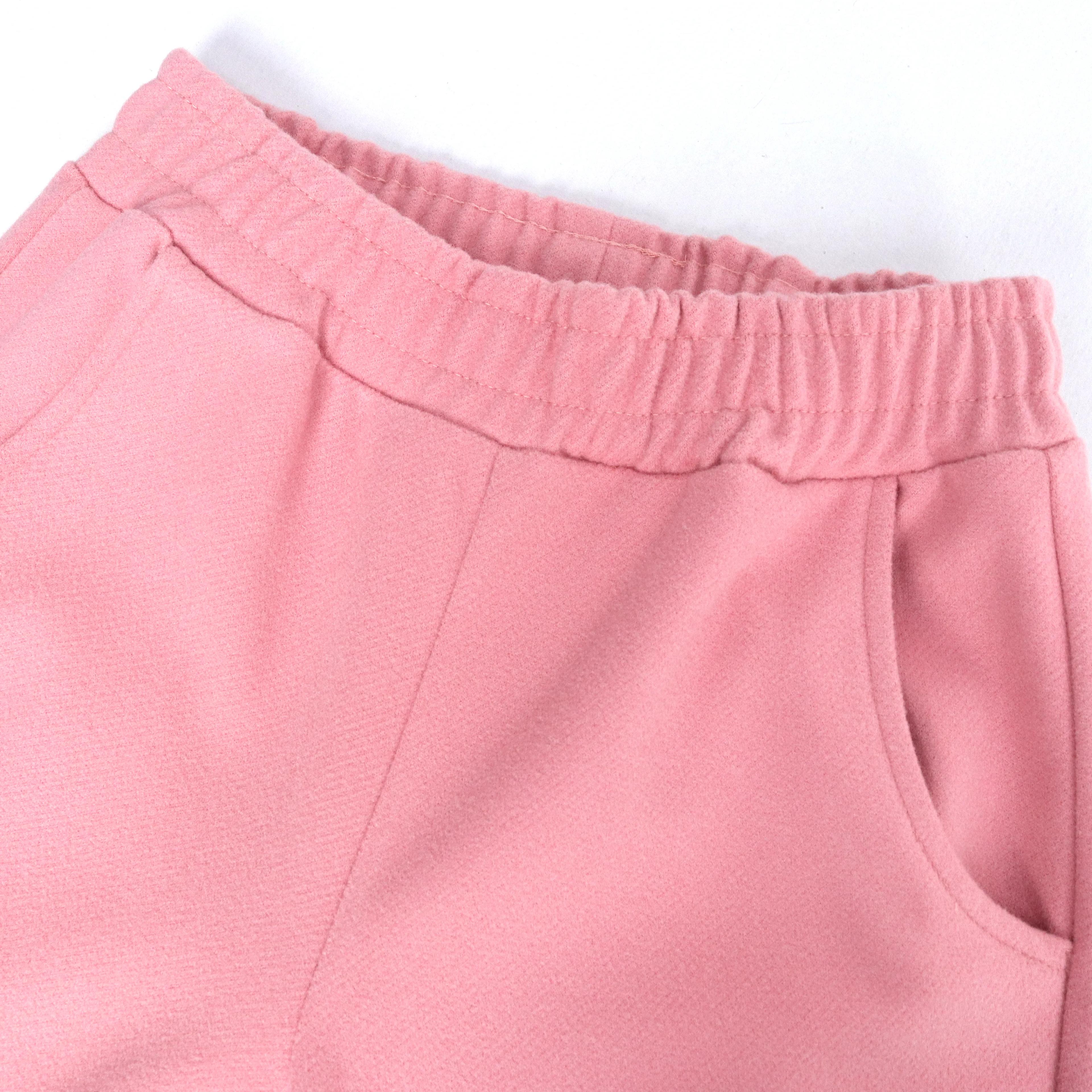 بنطال رياضي للبنات مزود بجيوب جانبية Thumbnail 2