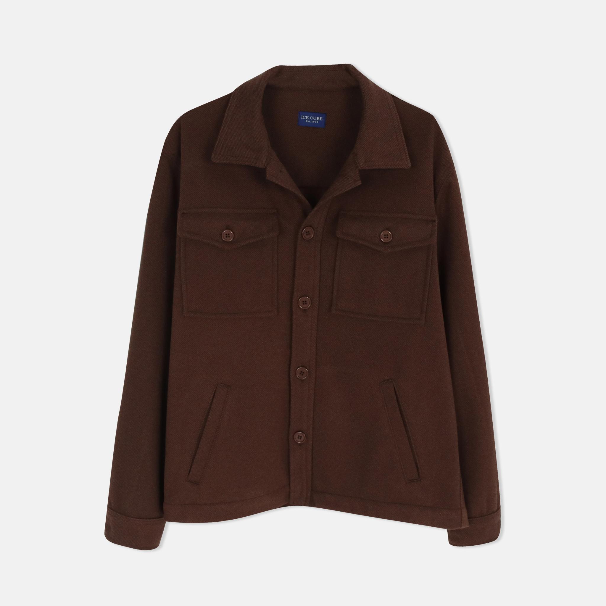 Men's button-down shirt with chest pockets media preview 1