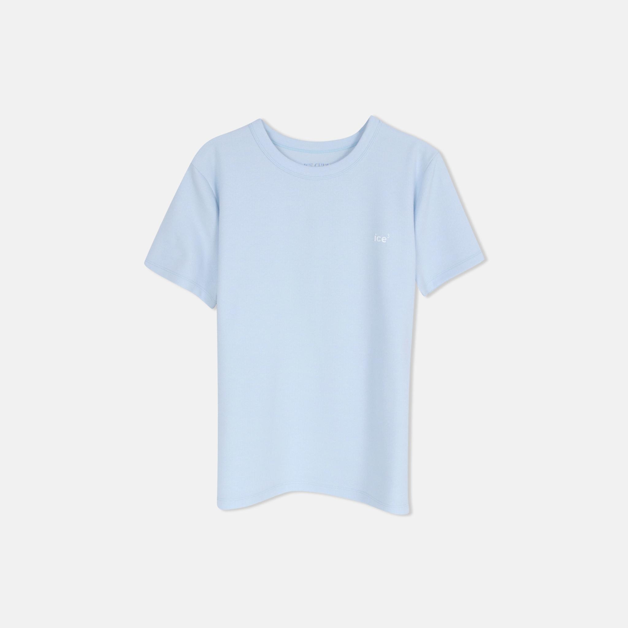 Women's short-sleeved stretch cotton t-shirt alternative product image