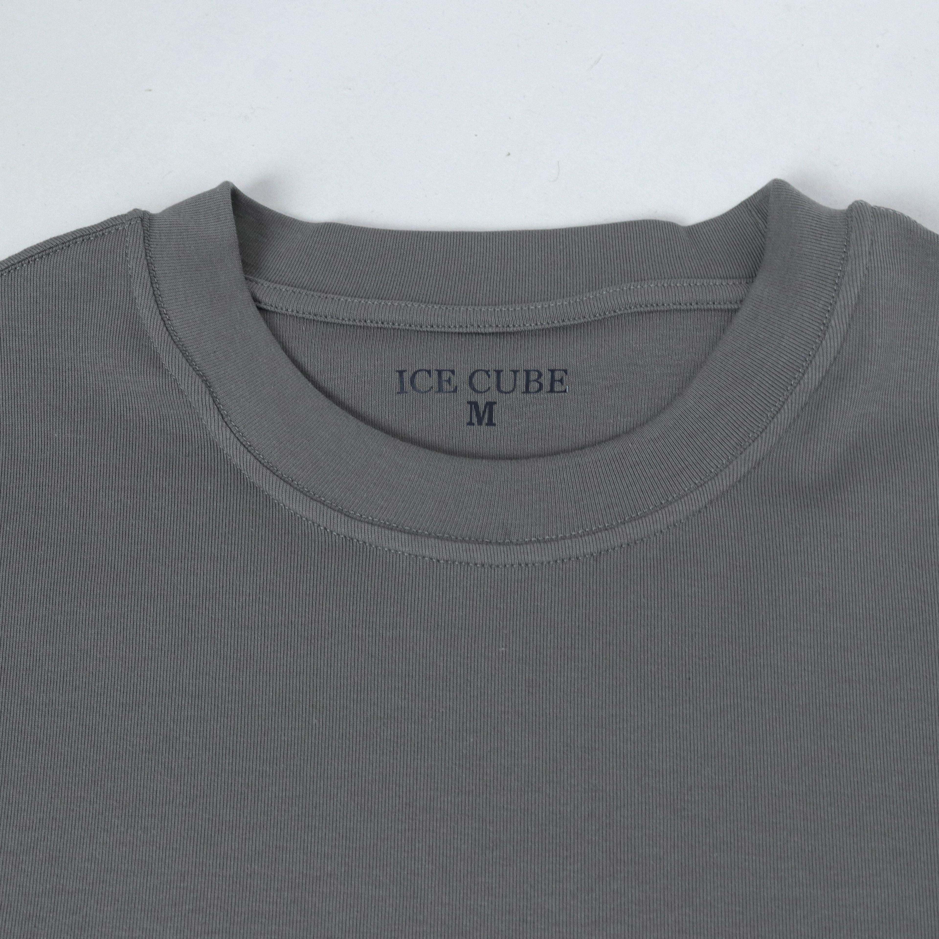 تيشيرت رجالي قطني برقبة دائرية وشعار Thumbnail 2