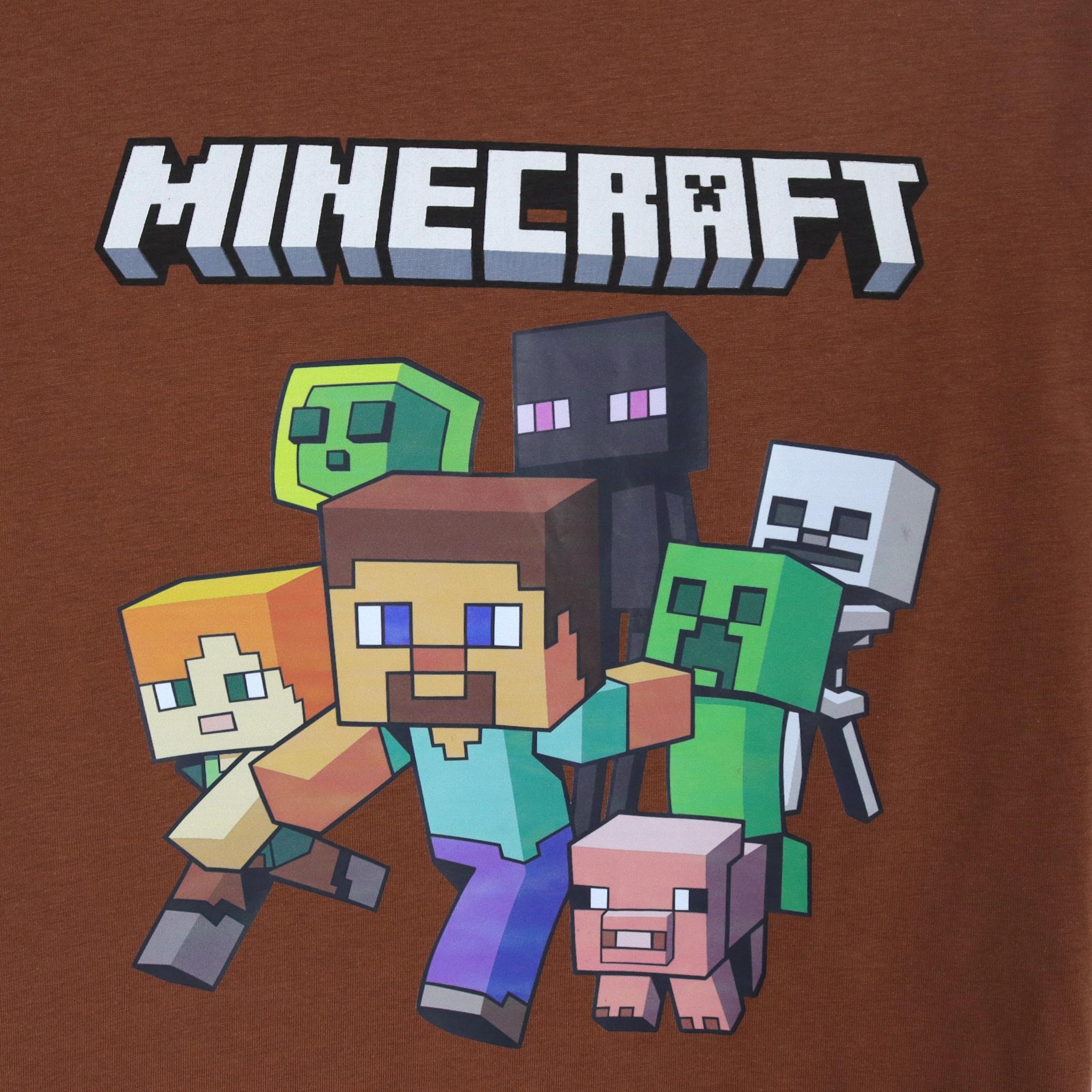 تيشيرت للأولاد برسومات عالم ماينكرافت media preview 3