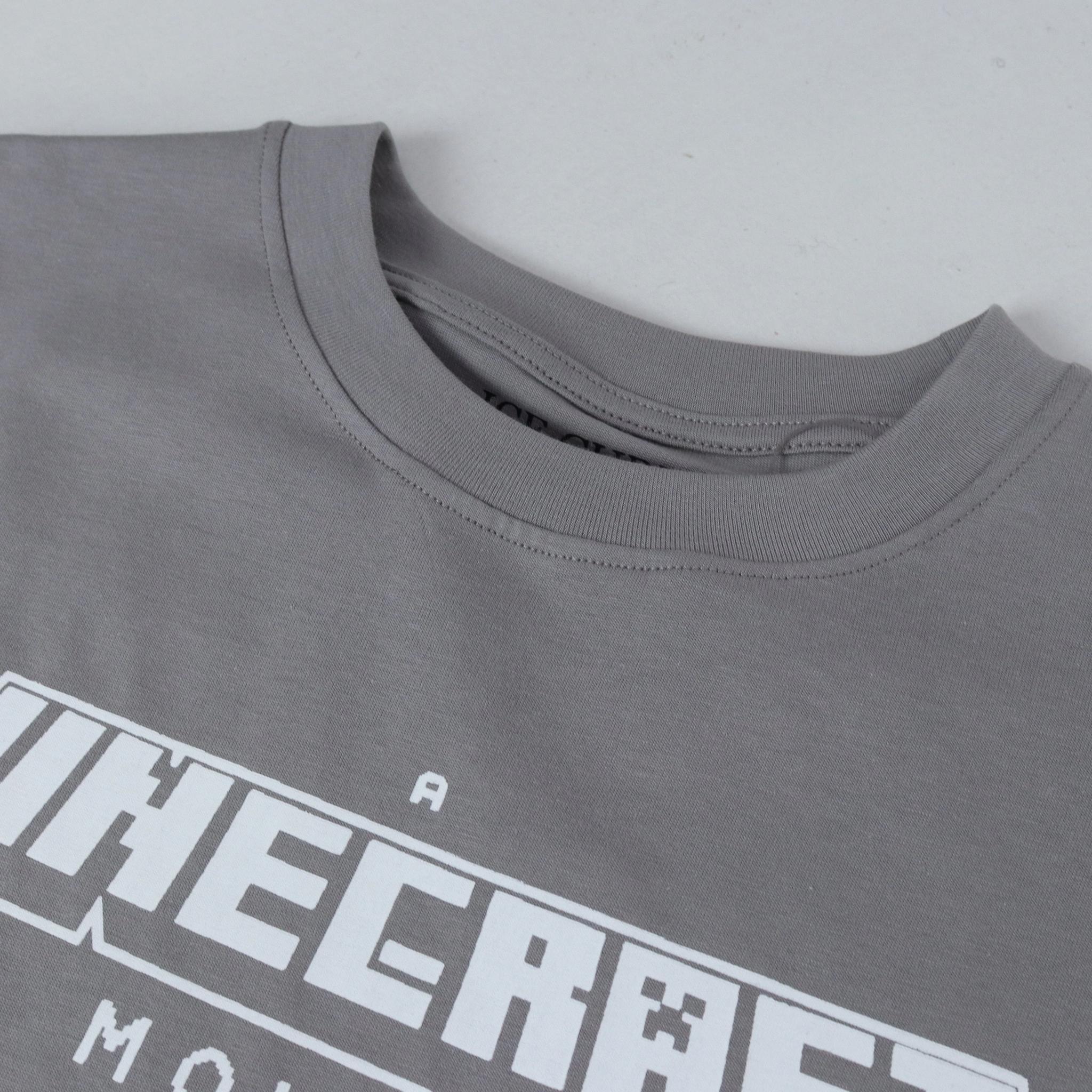 تيشيرت للأولاد برسومات عالم ماينكرافت media preview 3