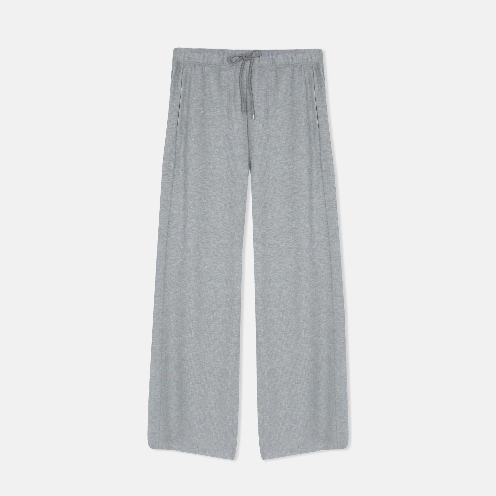 بنطلون رياضي نسائي واسع الساقين بخصر عالٍ alternative product image