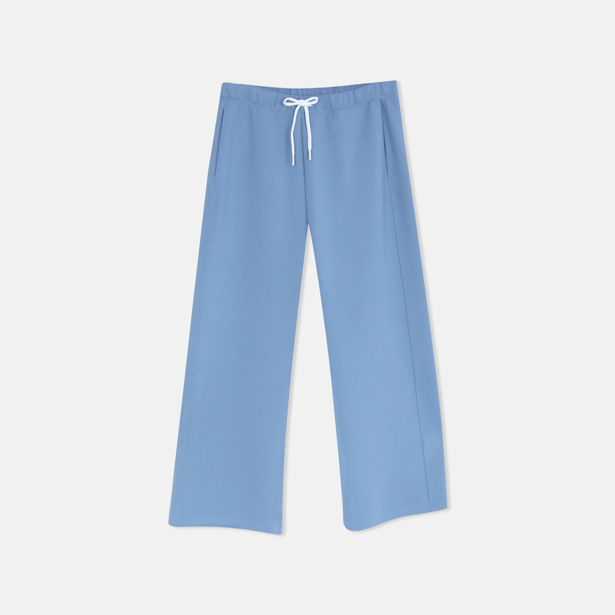 بنطلون رياضي نسائي واسع الساقين برباط alternative product image