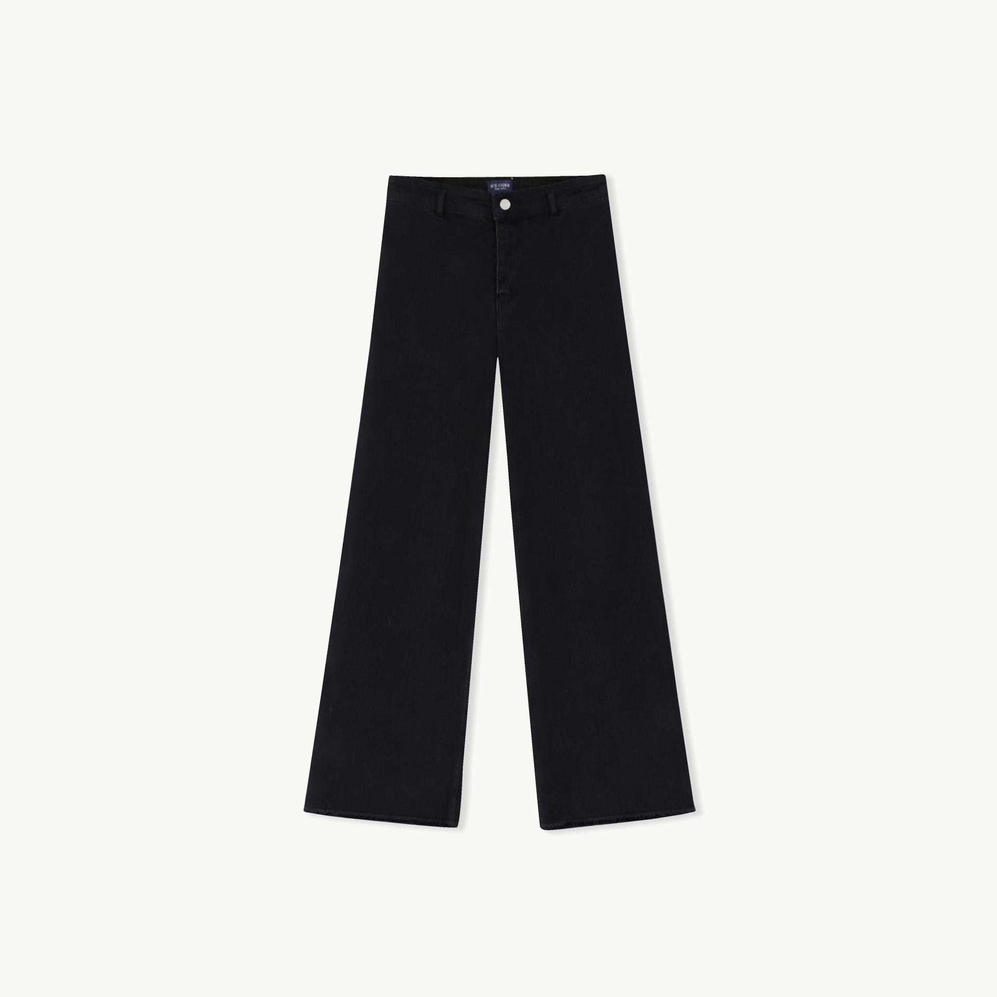 بنطلون نسائي طويل واسع الساقين alternative product image