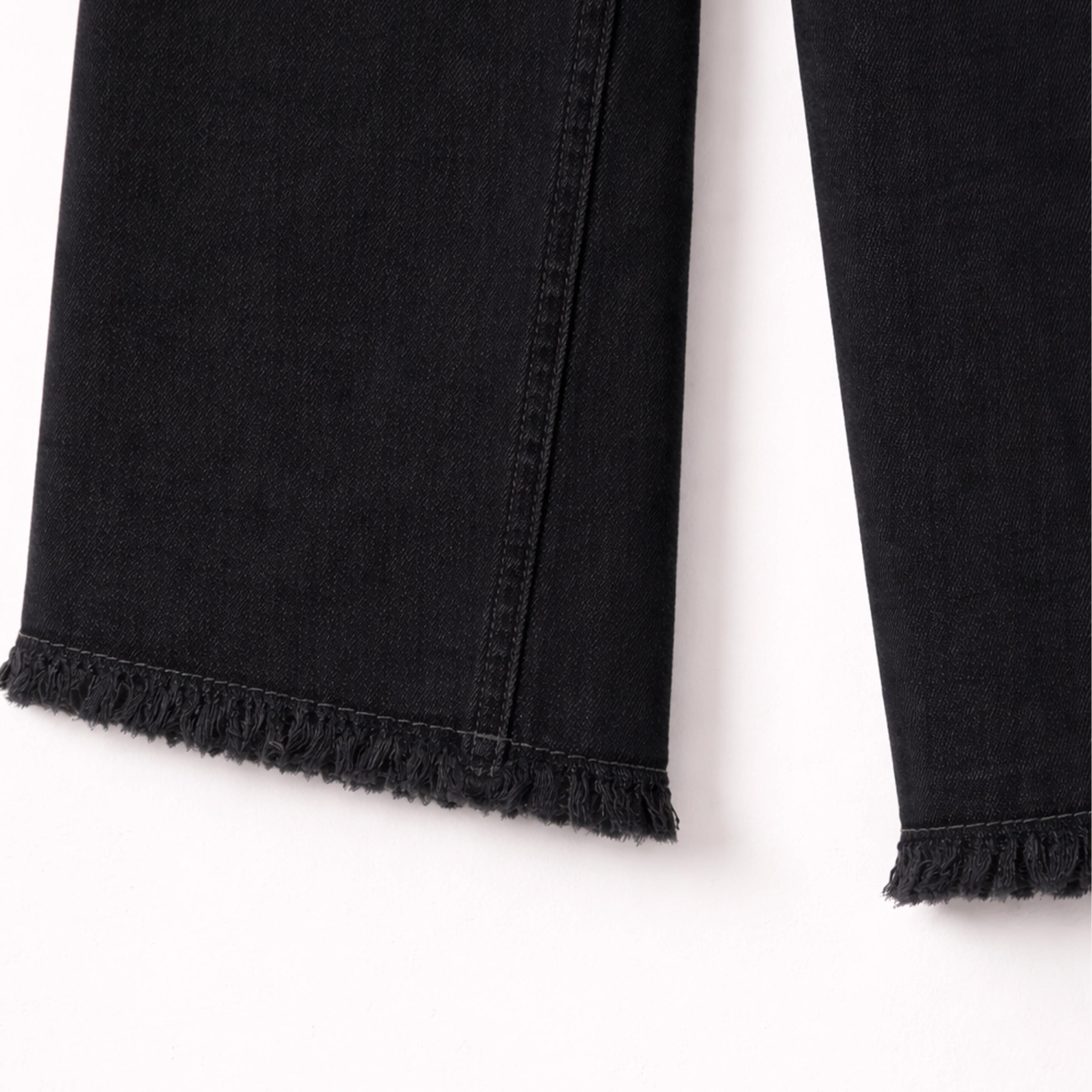 بنطلون نسائي طويل واسع الساقين Thumbnail 3