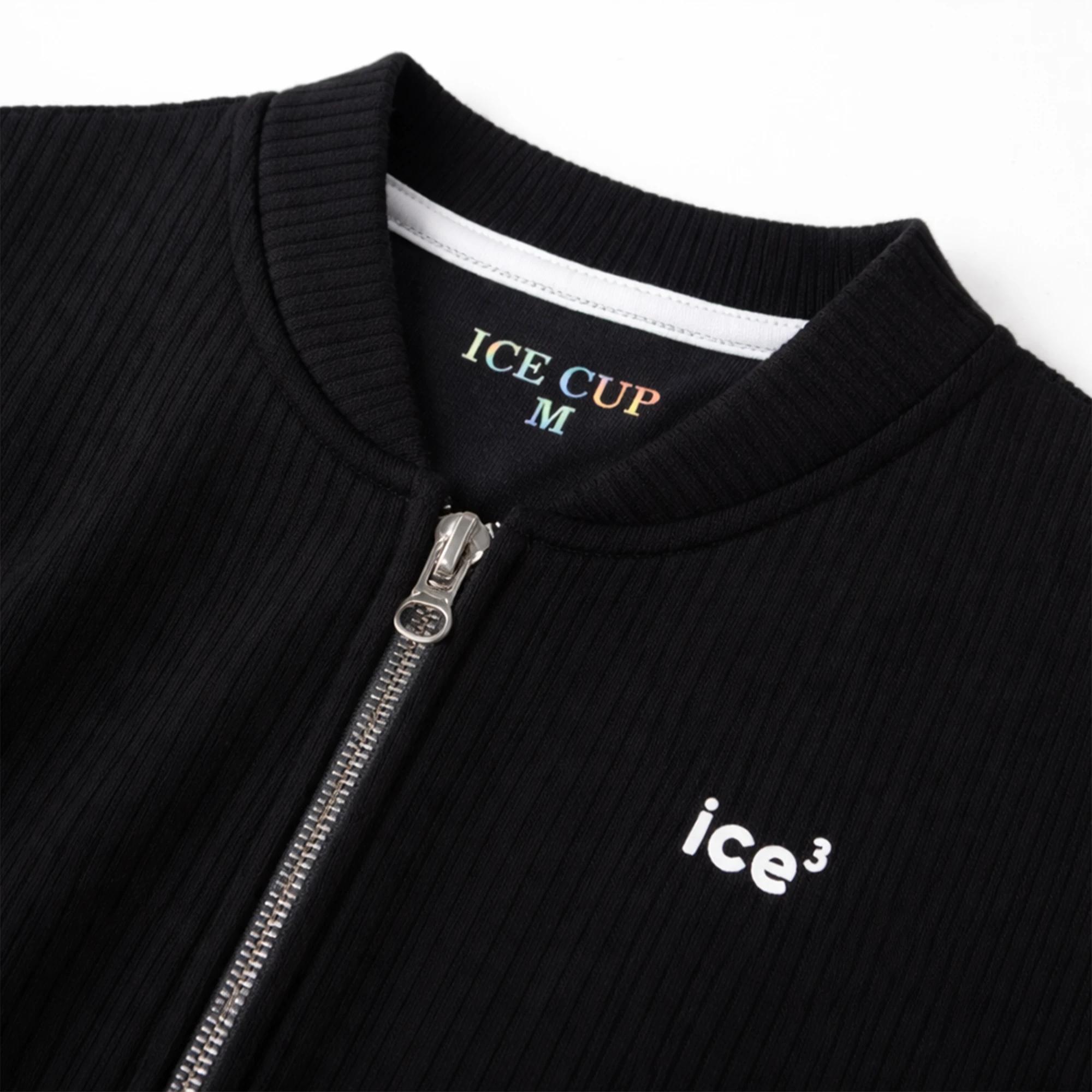 جاكيت بومبر محبوك بسحاب كامل للبنات Thumbnail 2