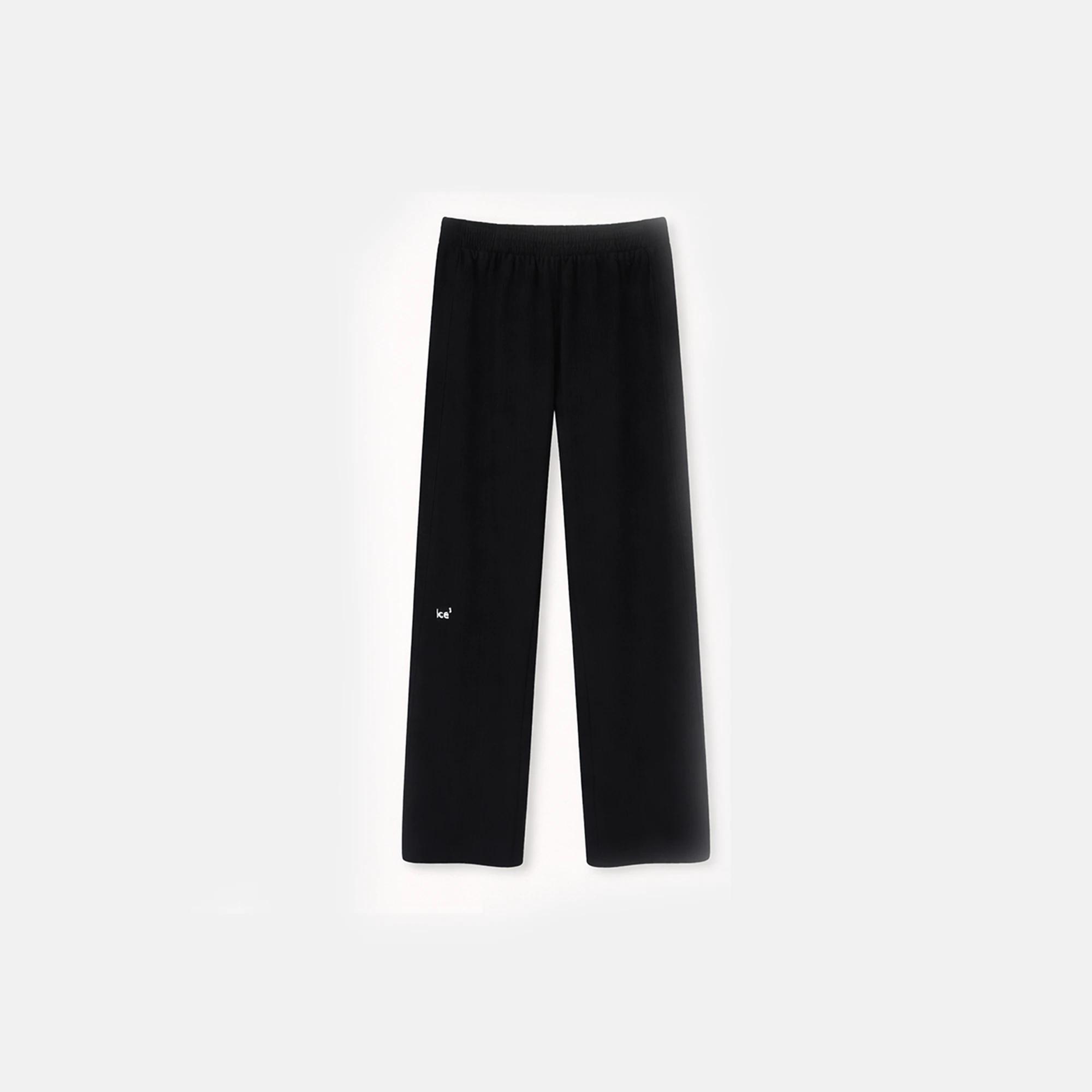 بنطلون واسع الساقين مضلع للبنات alternative product image