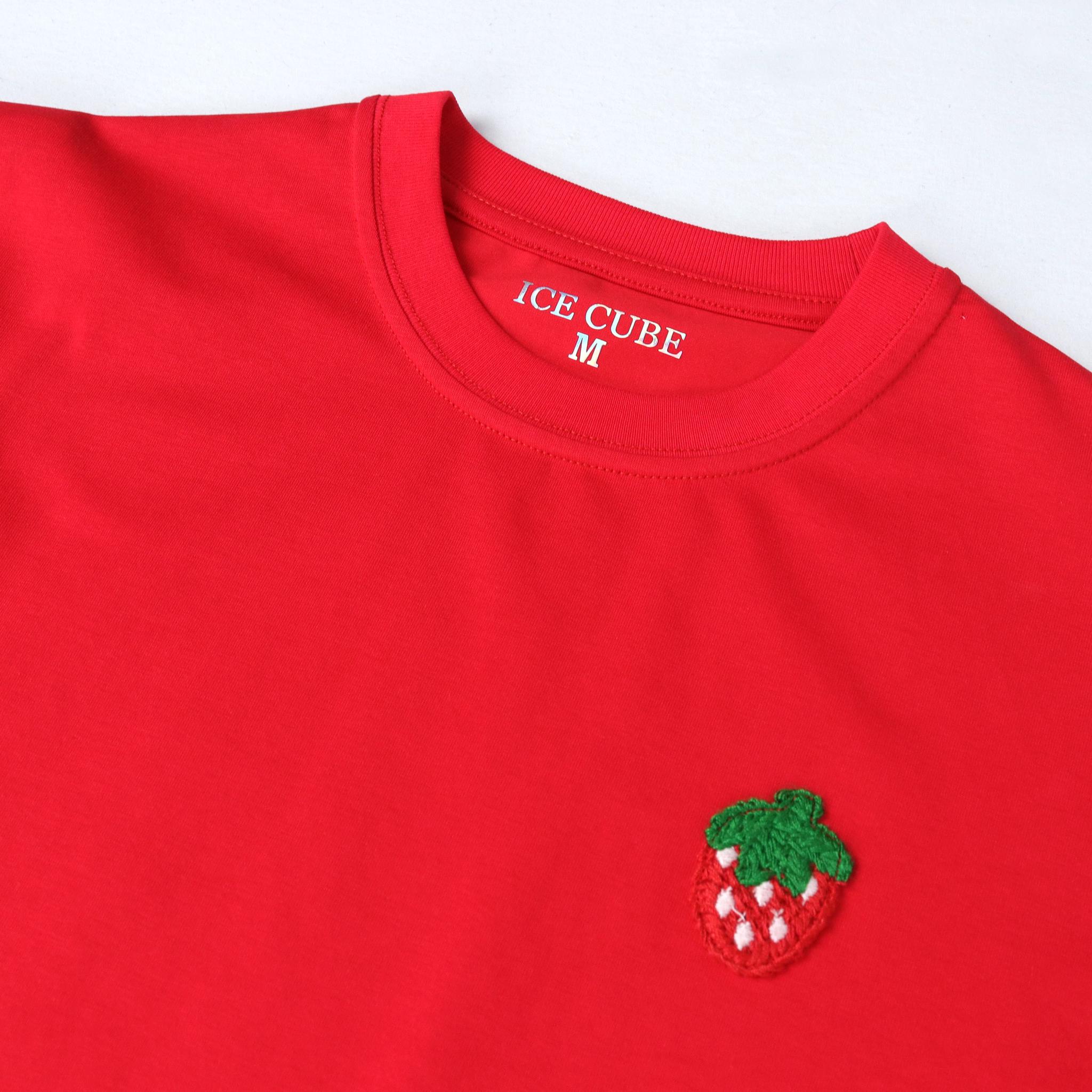 تيشيرت بناتي بقصة مربعة وأكتاف منسدلة ورسومات media preview 2