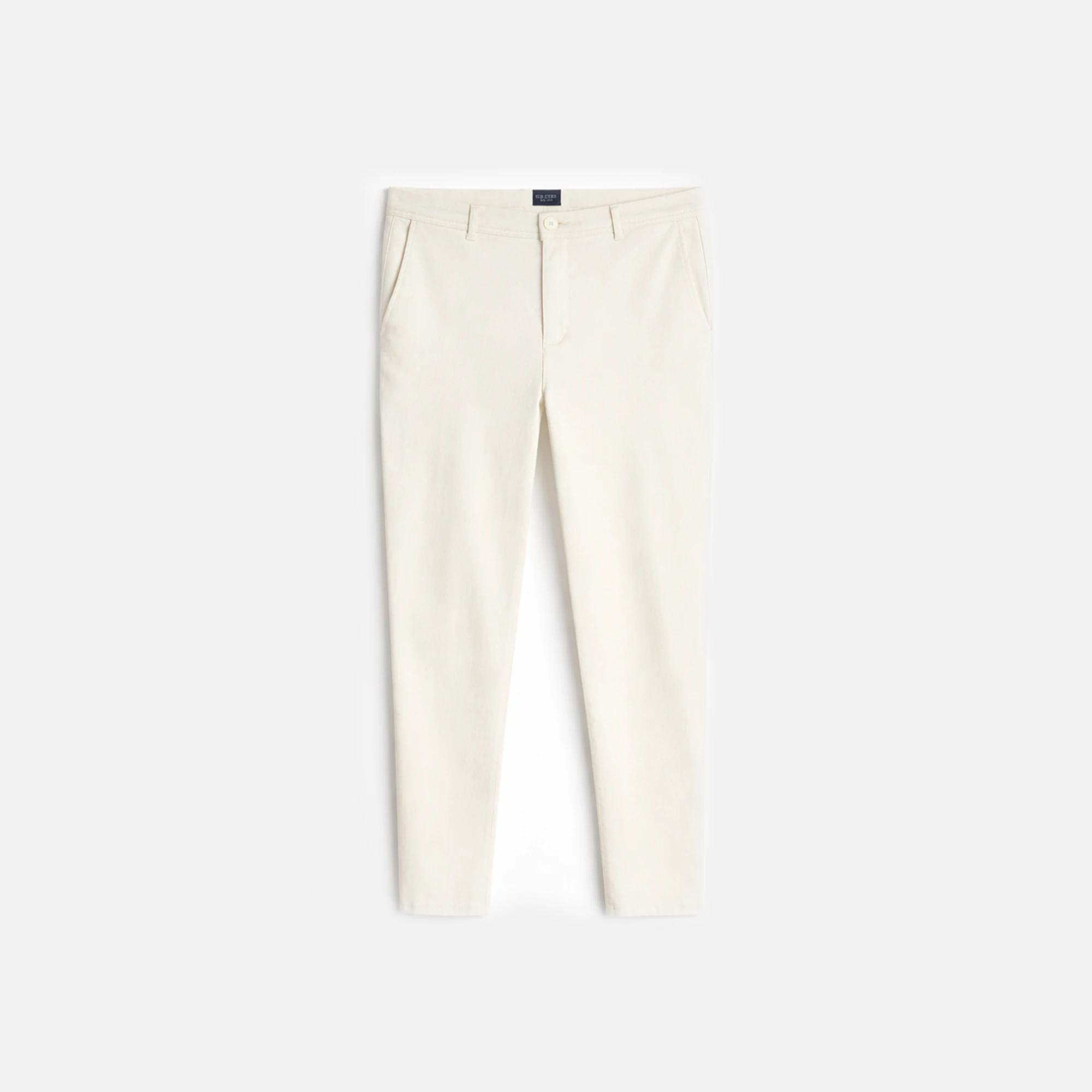 Men’s Slim-Straight Stretch Cotton Chino Trousers alternative product image