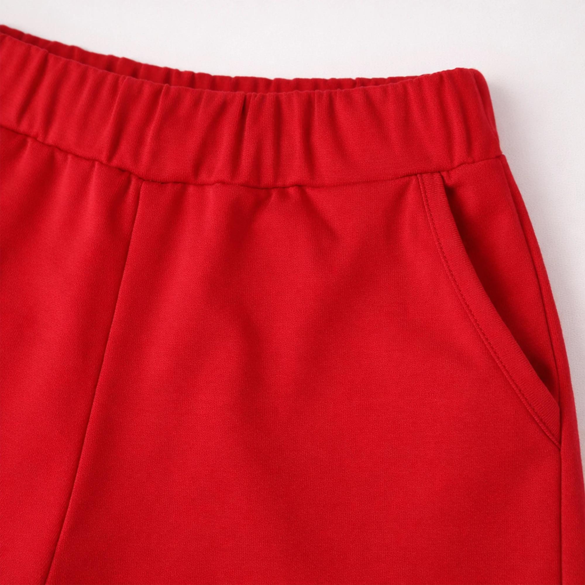 طقم ملابس بناتي من قطعتين: تي شيرت فضفاض وبنطال واسع الساقين media preview 5