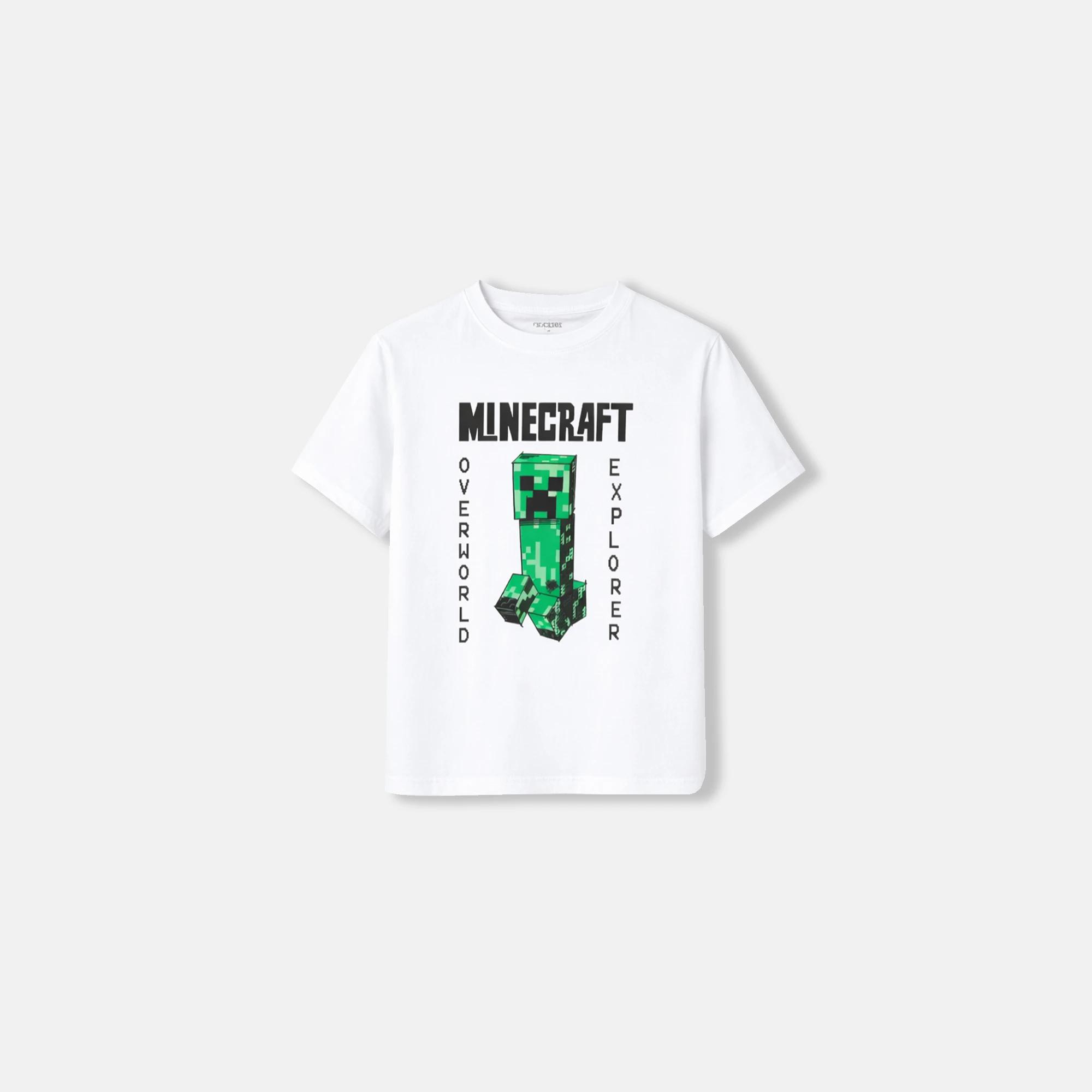 Boys' Minecraft Overworld Graphic Tee alternative product image