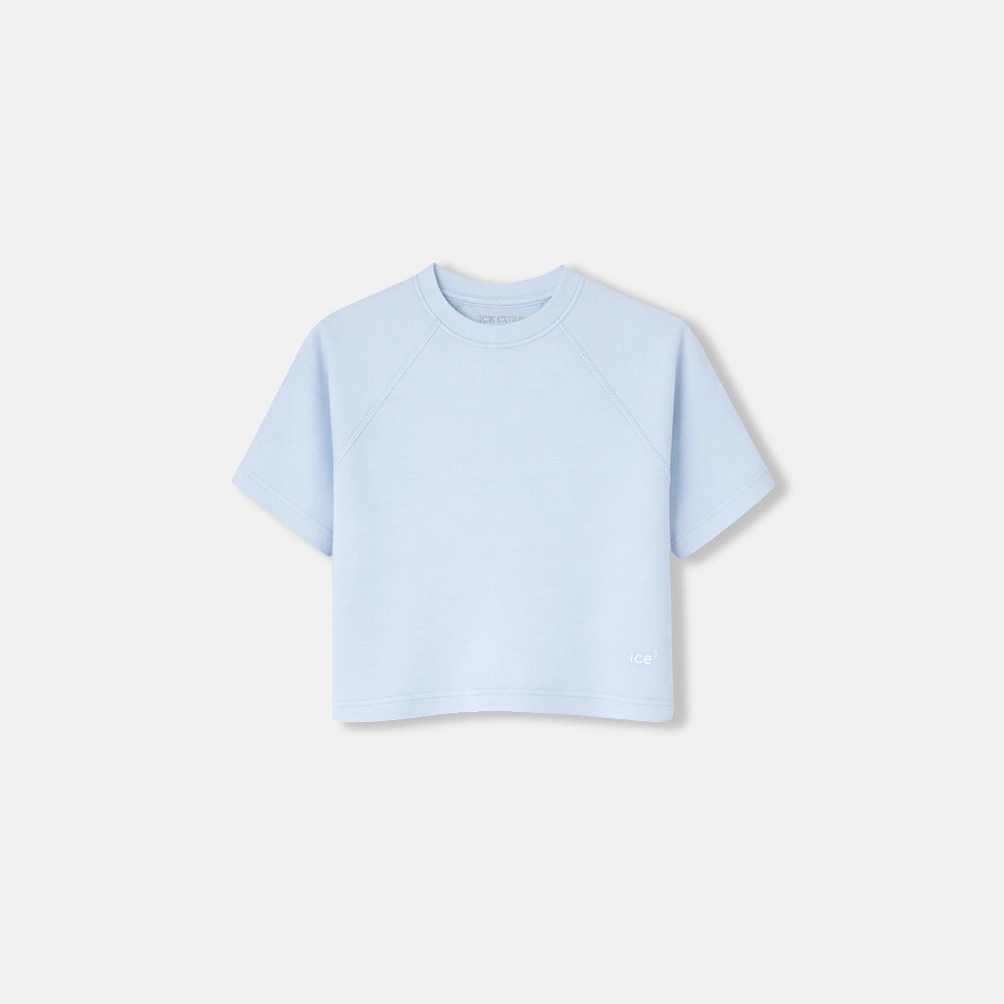 تيشيرت قطني مربع الشكل بأكمام راجلان للبنات alternative product image