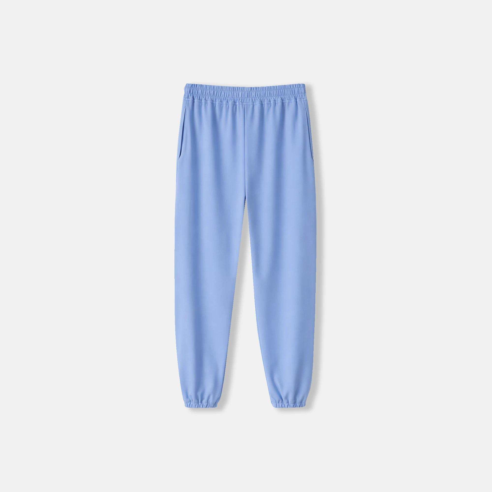 بنطلون رياضي نسائي بخصر عالٍ وأساور مطاطية media preview 1