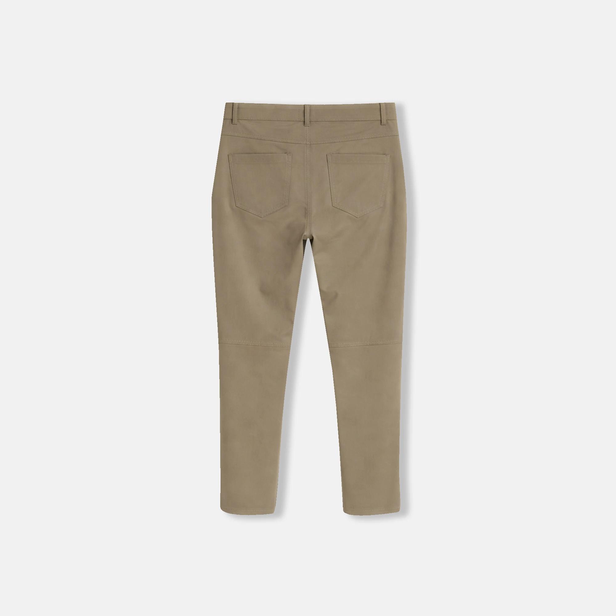 بنطلون تشينو رجالي بقصة ضيقة media preview 3