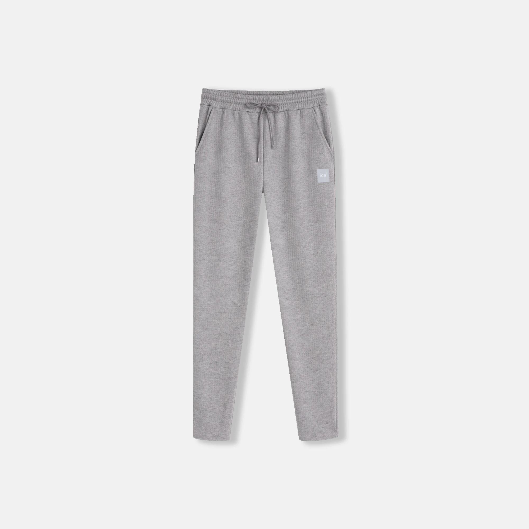 Men's slim-fit trousers with a drawstring waist Thumbnail 1