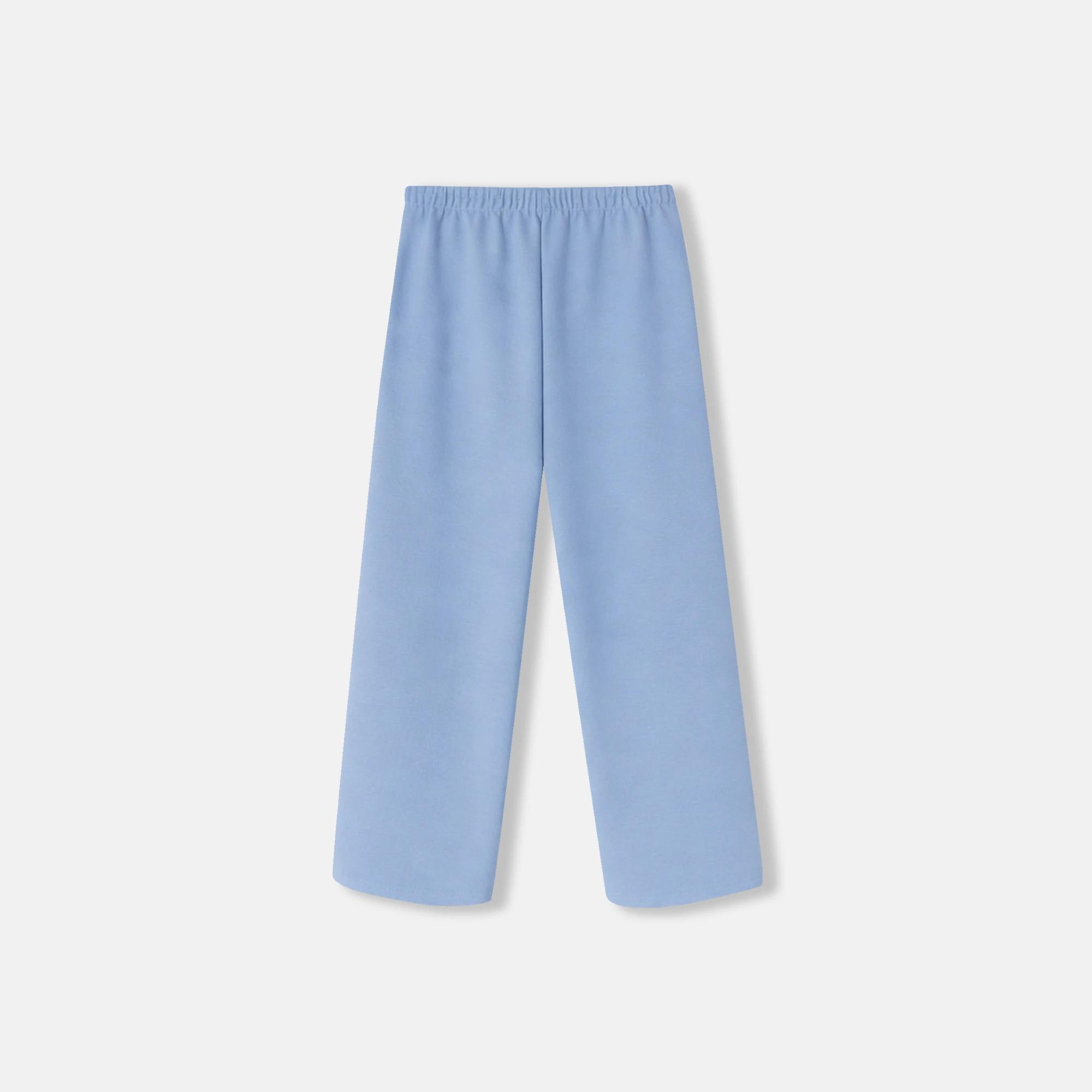 بنطلون رياضي نسائي واسع الساقين برباط Thumbnail 3