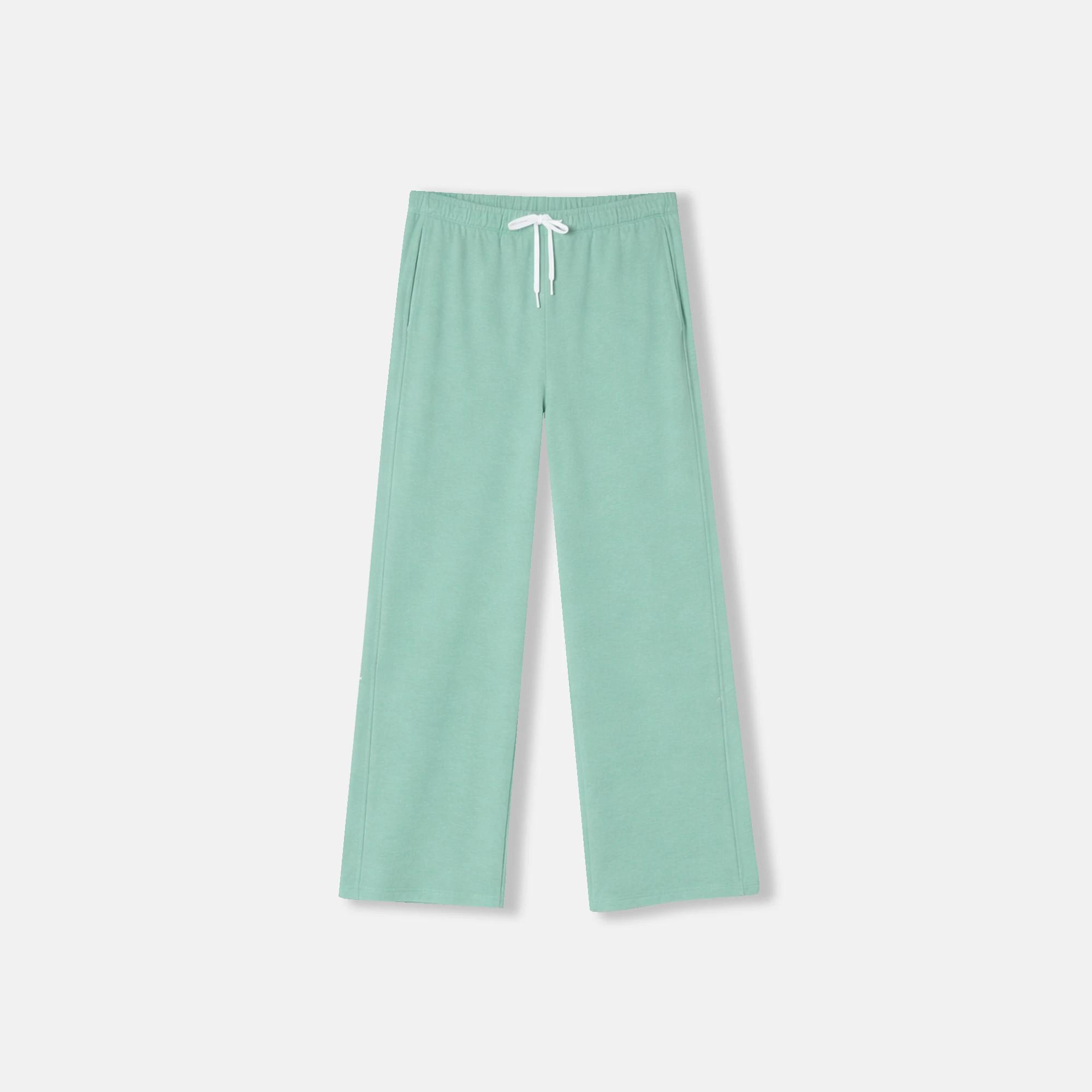 Women’s High-Rise Wide-Leg Knit Lounge Pants Thumbnail 1