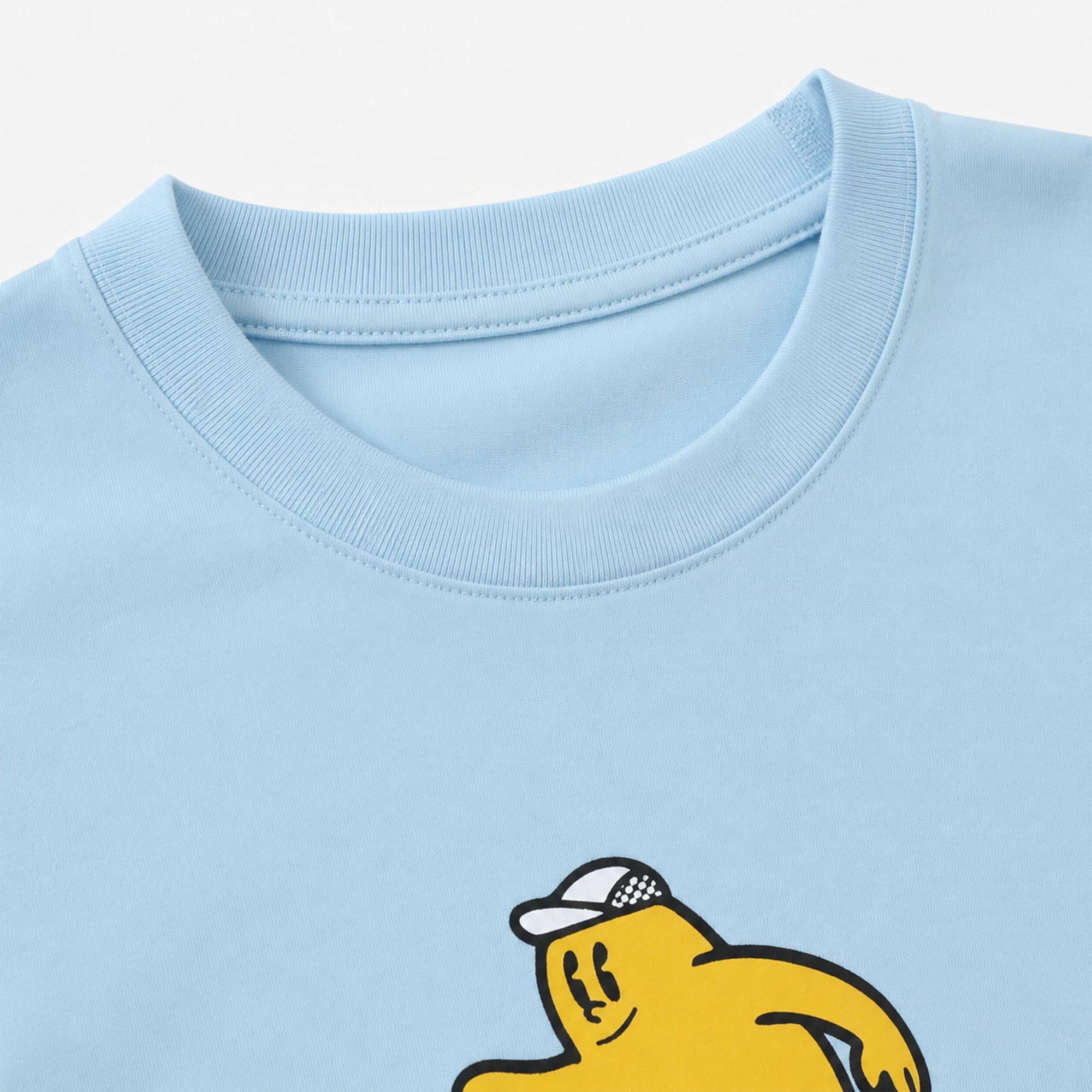 Boys' Short-Sleeve Pure Cotton Cartoon Tees Thumbnail 3